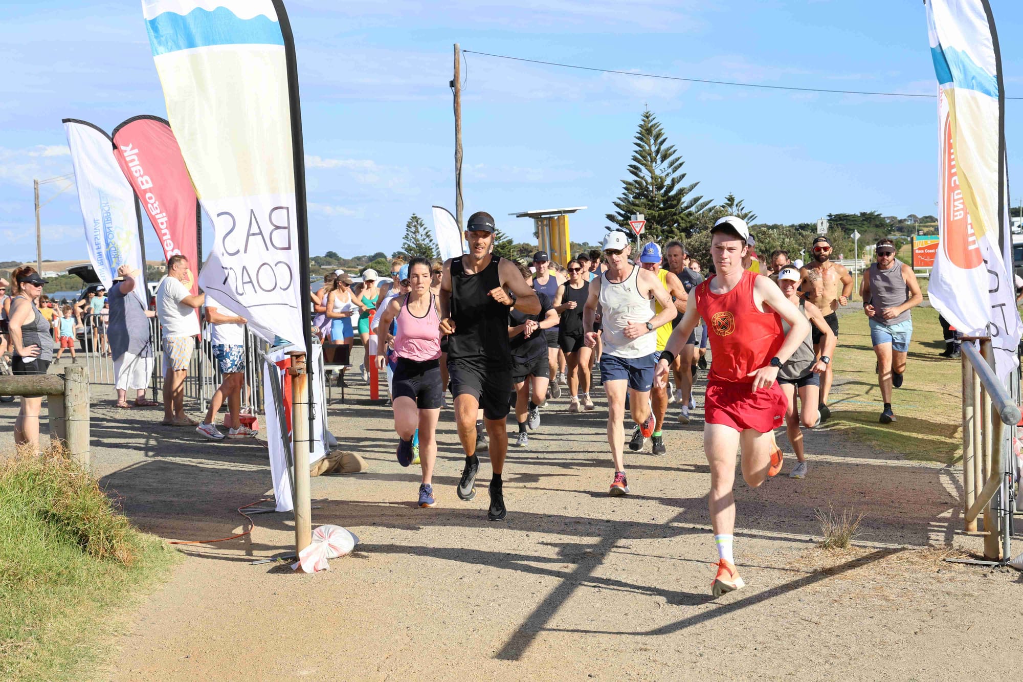 Despite the heat, they still did it for Deb (and the kids)