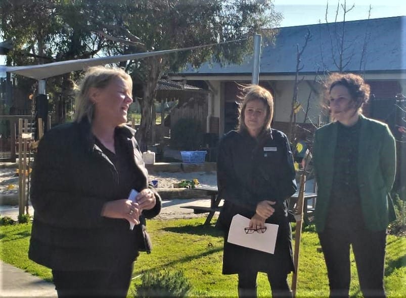 Expanded Wonthaggi kinder opened by Minister Stitt
