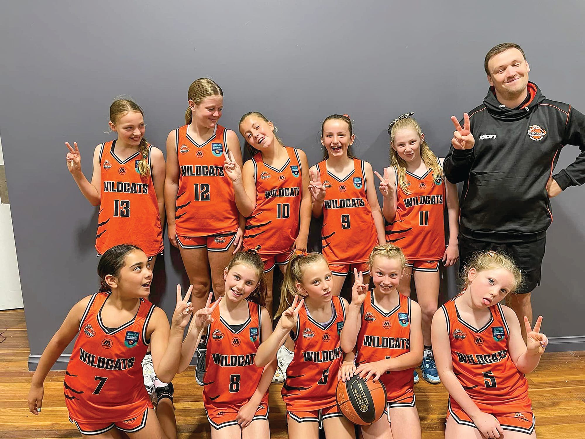 Korumburra’s Under 12 girls claimed grand final success.