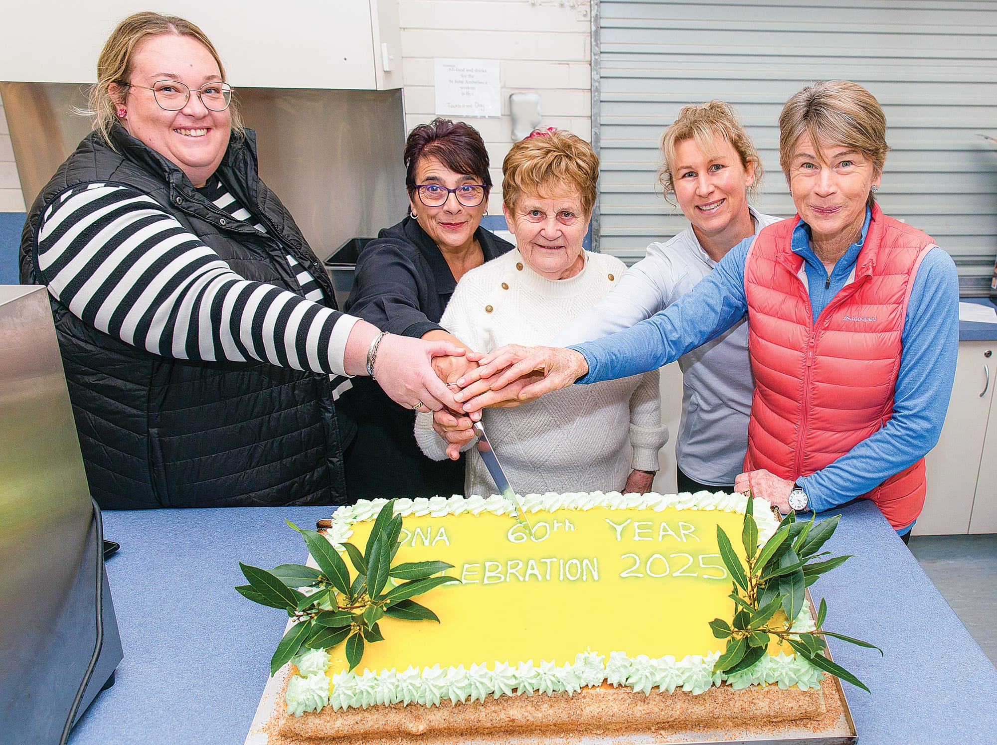 The LDNA 60-year committee consisted of C. Cope, M. Evison, P. Kuhne, J. Bloyle and P. Smith.