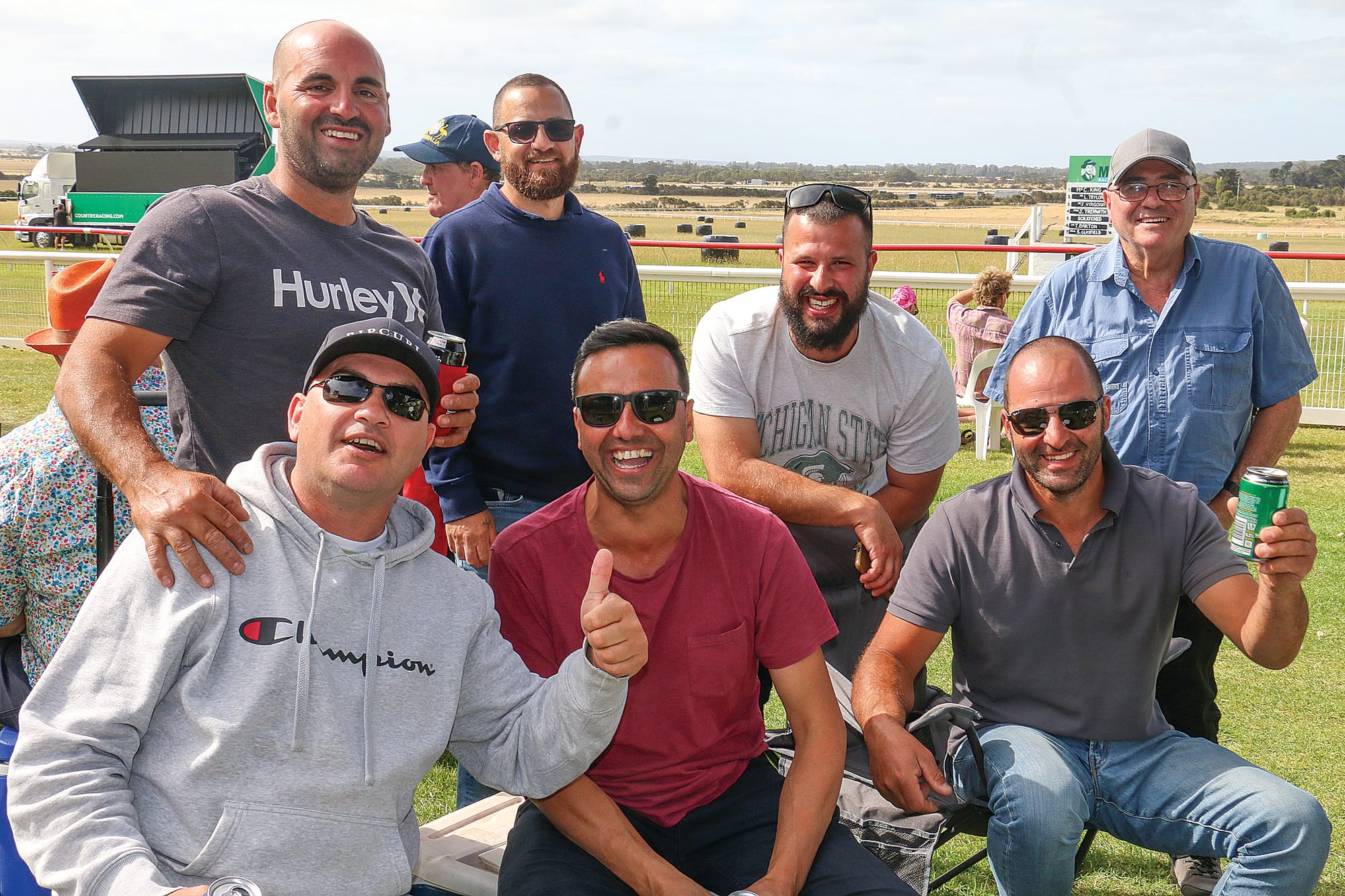 Brett, Will, Al, Reno, Zac, Jim and Ted 