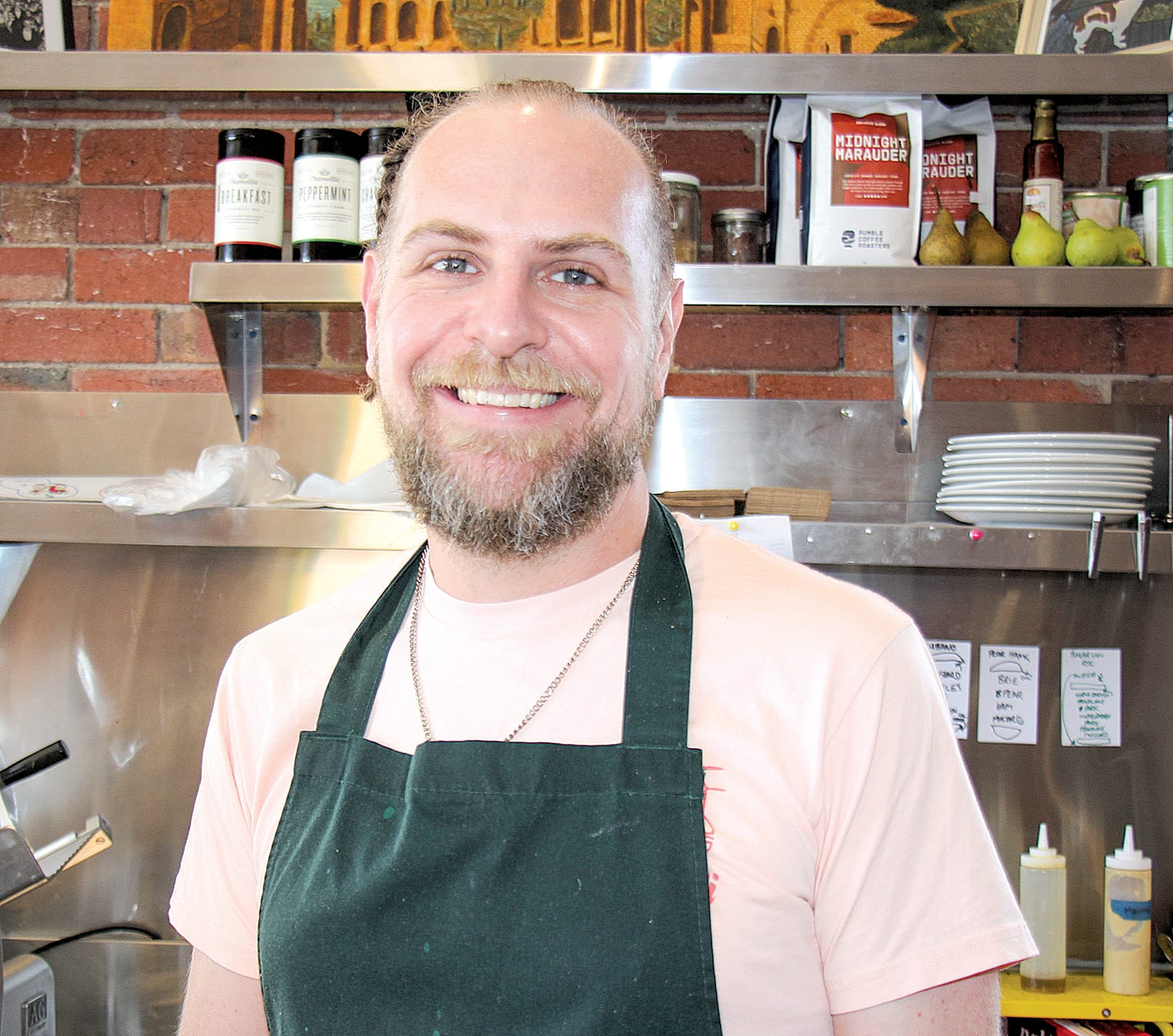 A town needs a pub says Stephen Scoglio from the Tooradeli B62_0825