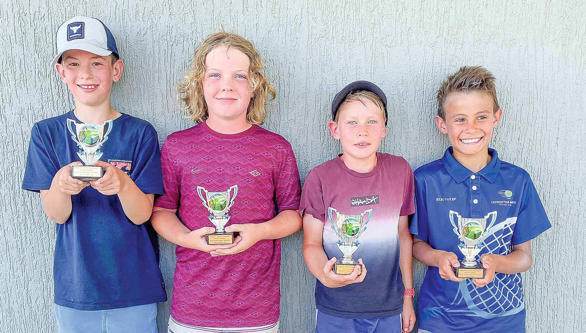 SG Civil Crete 12&U boys doubles: Hugo Hooper (Leongatha North) and 
Declan Russell (Leongatha) def Archer Commadeur (Leongatha) and Hudson Clasby 
(Leongatha) 6-3.
