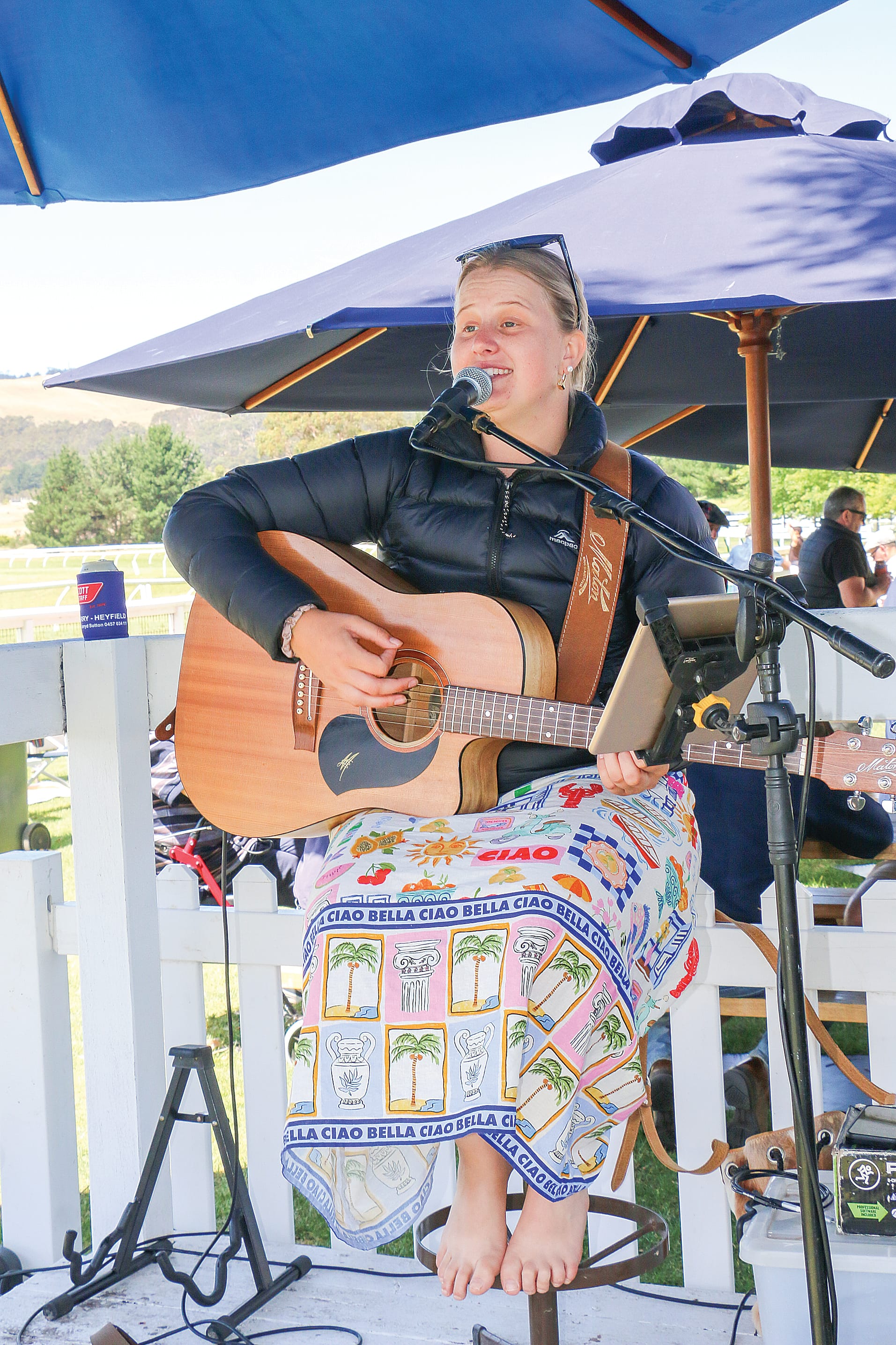 Imogen Price performed beautifully at the Woolamai Races on Saturday.