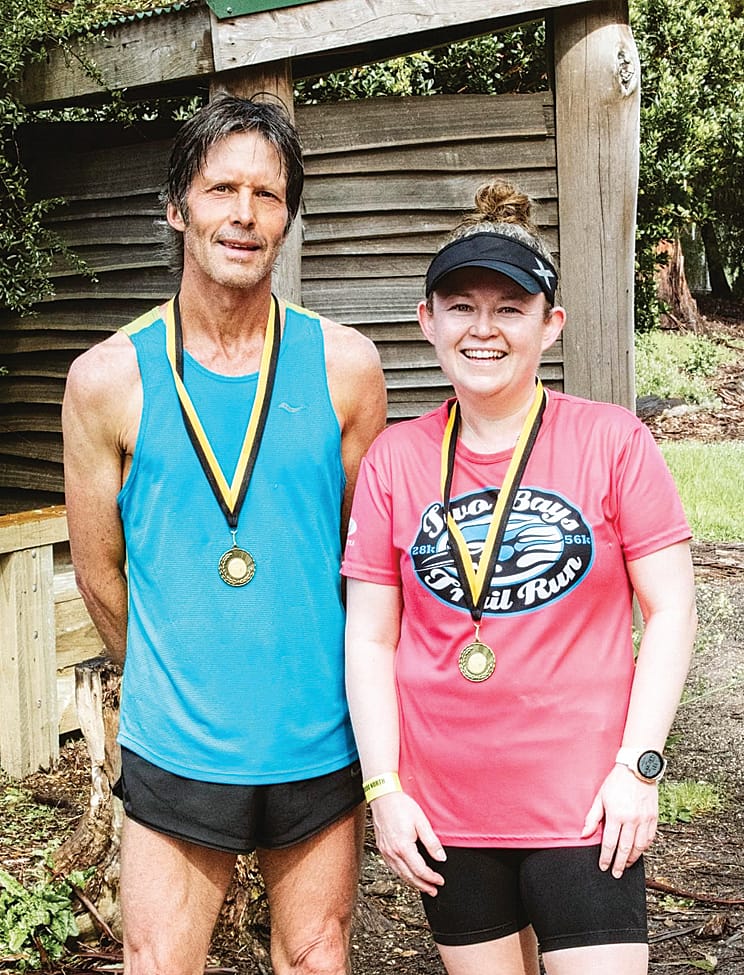 Ian Cornthwaite was the quickest man over the 14km course, with Kate Lew Ton claiming that honour for the women.