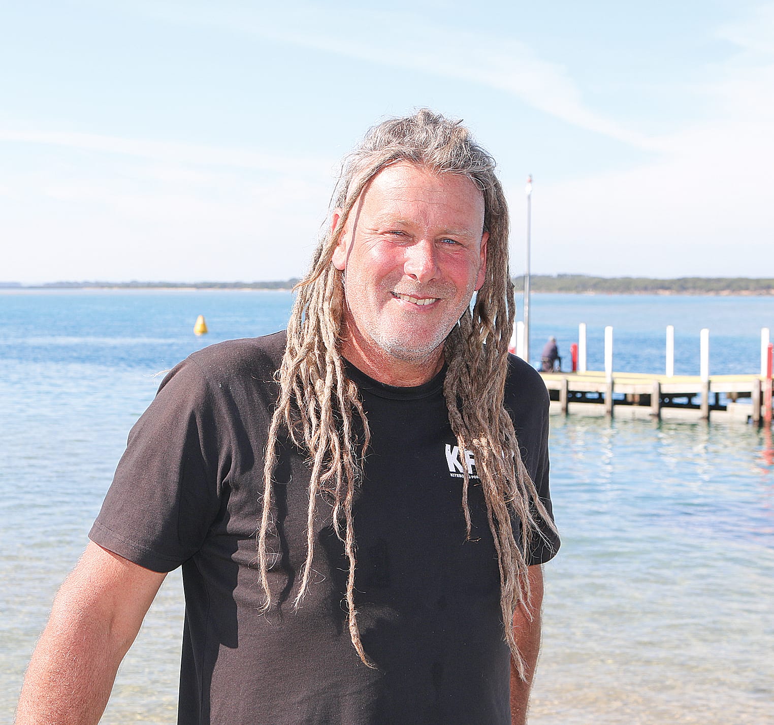 Nik Shepheard raises awareness in Inverloch