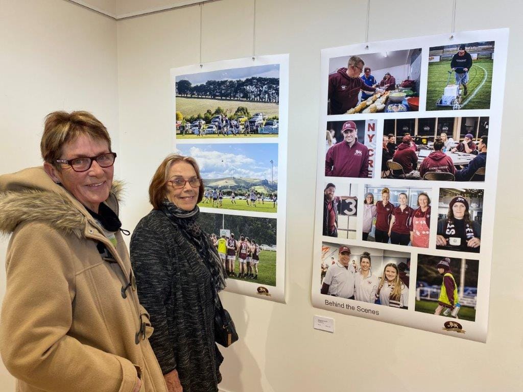 The courage and the community... it's all there in Ken's footy photos
