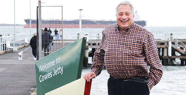 Ronnie’s vision for the Cowes Jetty