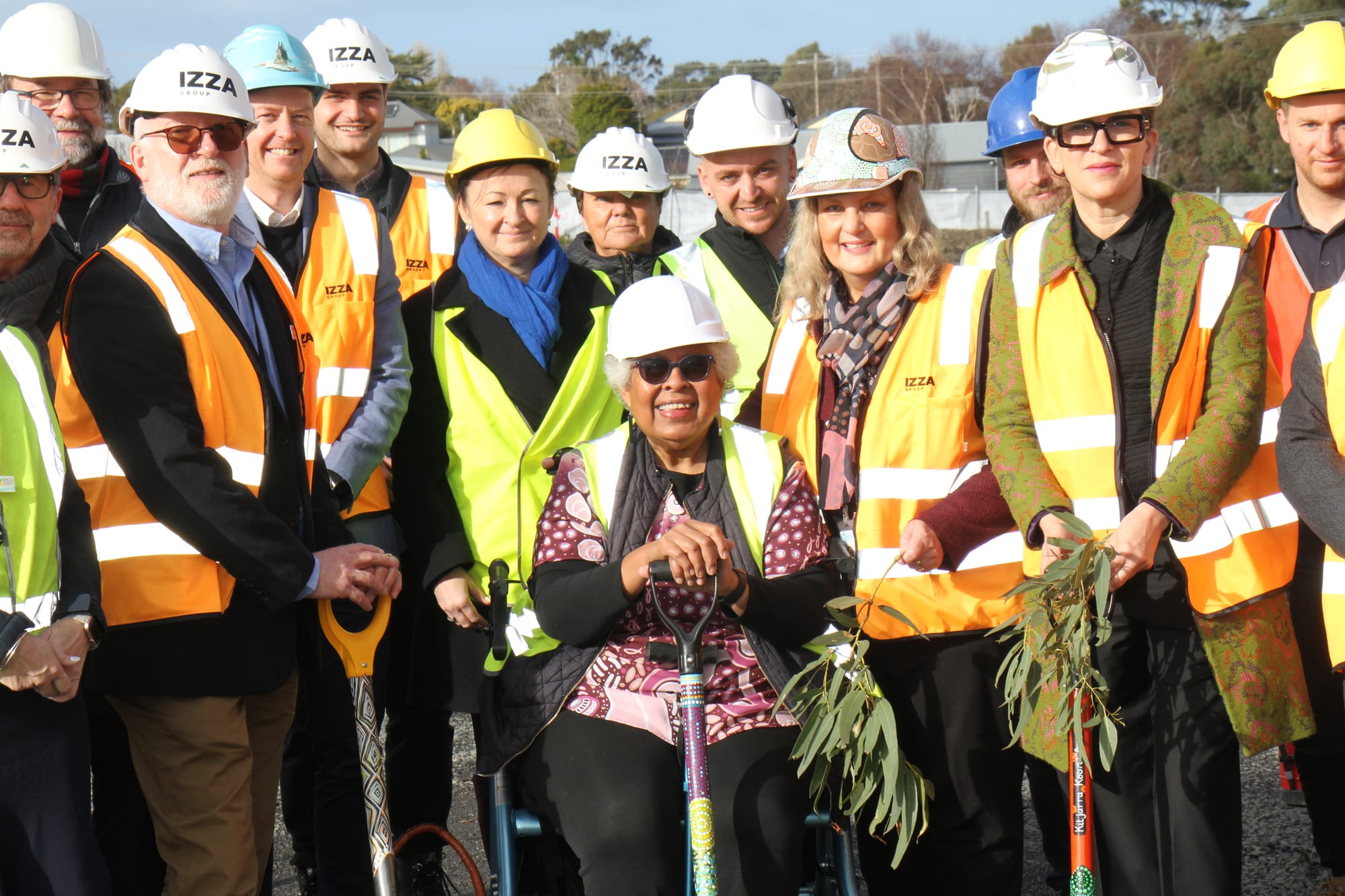 First sod turned on new housing for Wonthaggi health workers