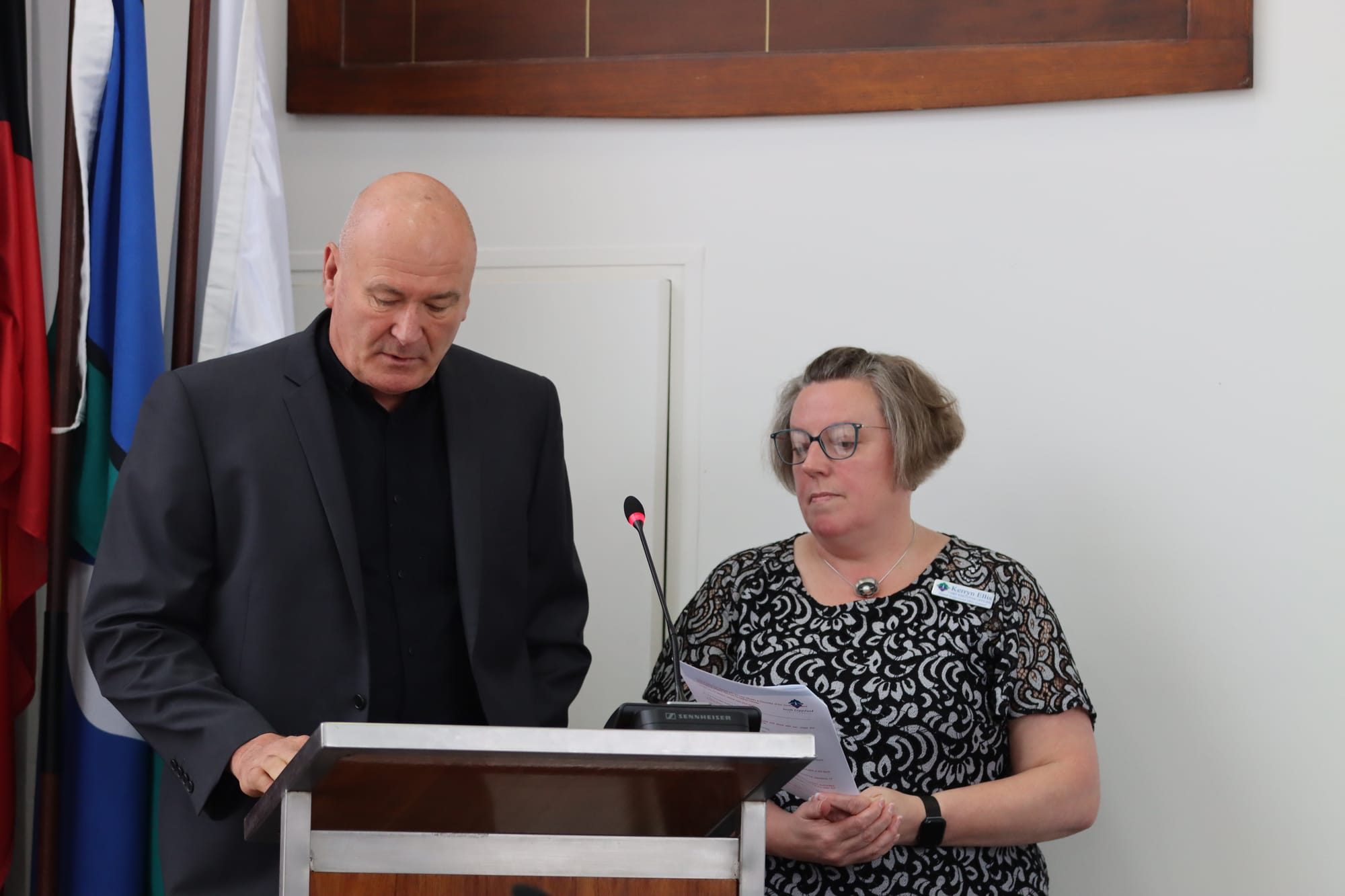 Cr John Kennedy commences his first term.