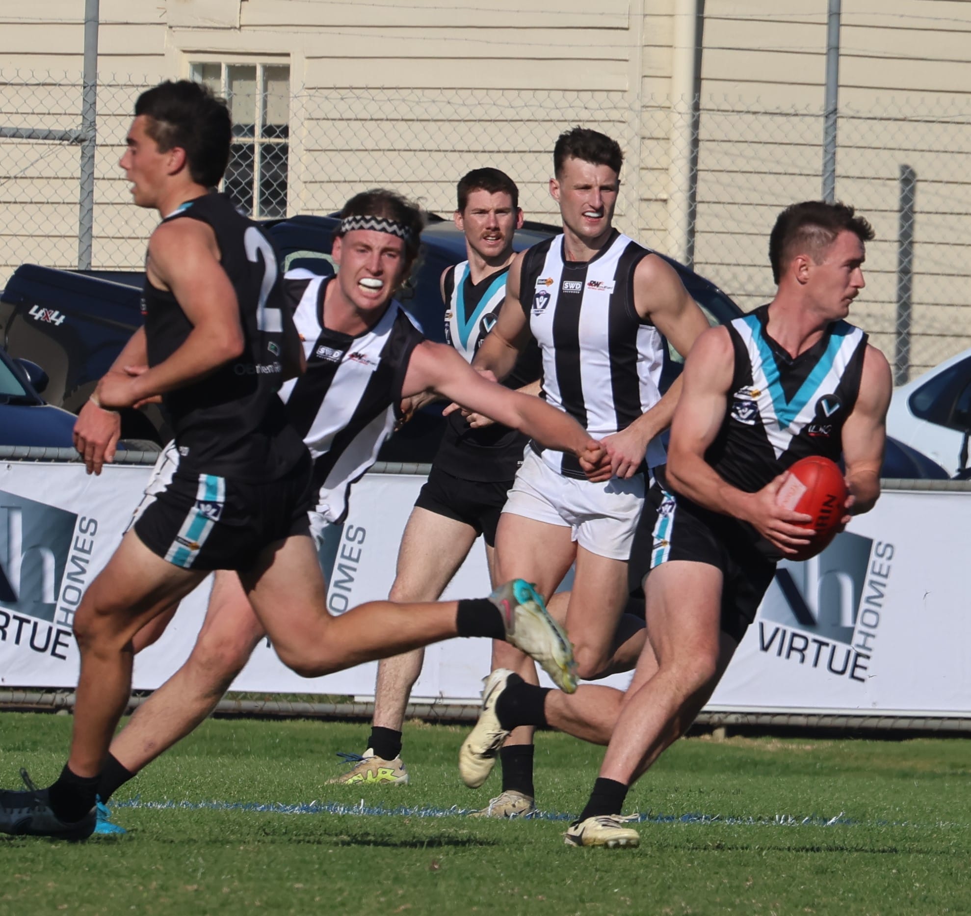 Tough and tight and blowing a gale at Bairnsdale