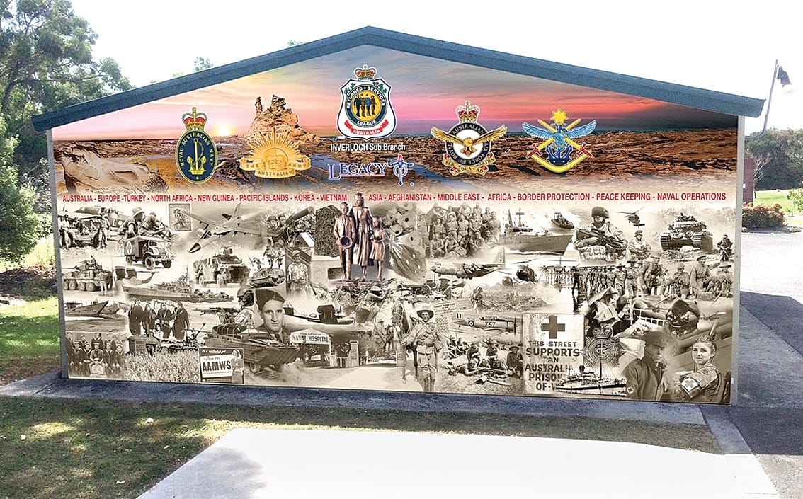 Inverloch RSL unveils stunning mural