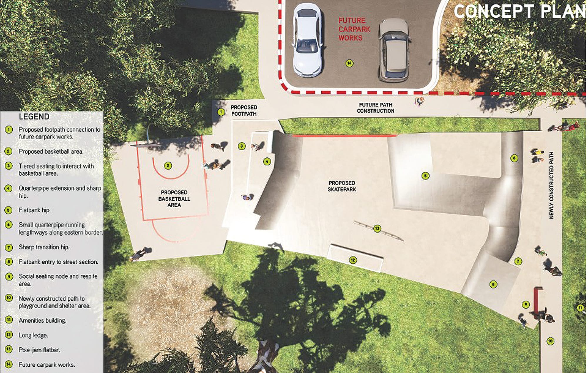 Skateboarders set for upgrade in Venus Bay