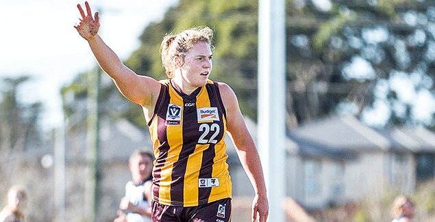 Third for Tamara in VFLW best and fairest