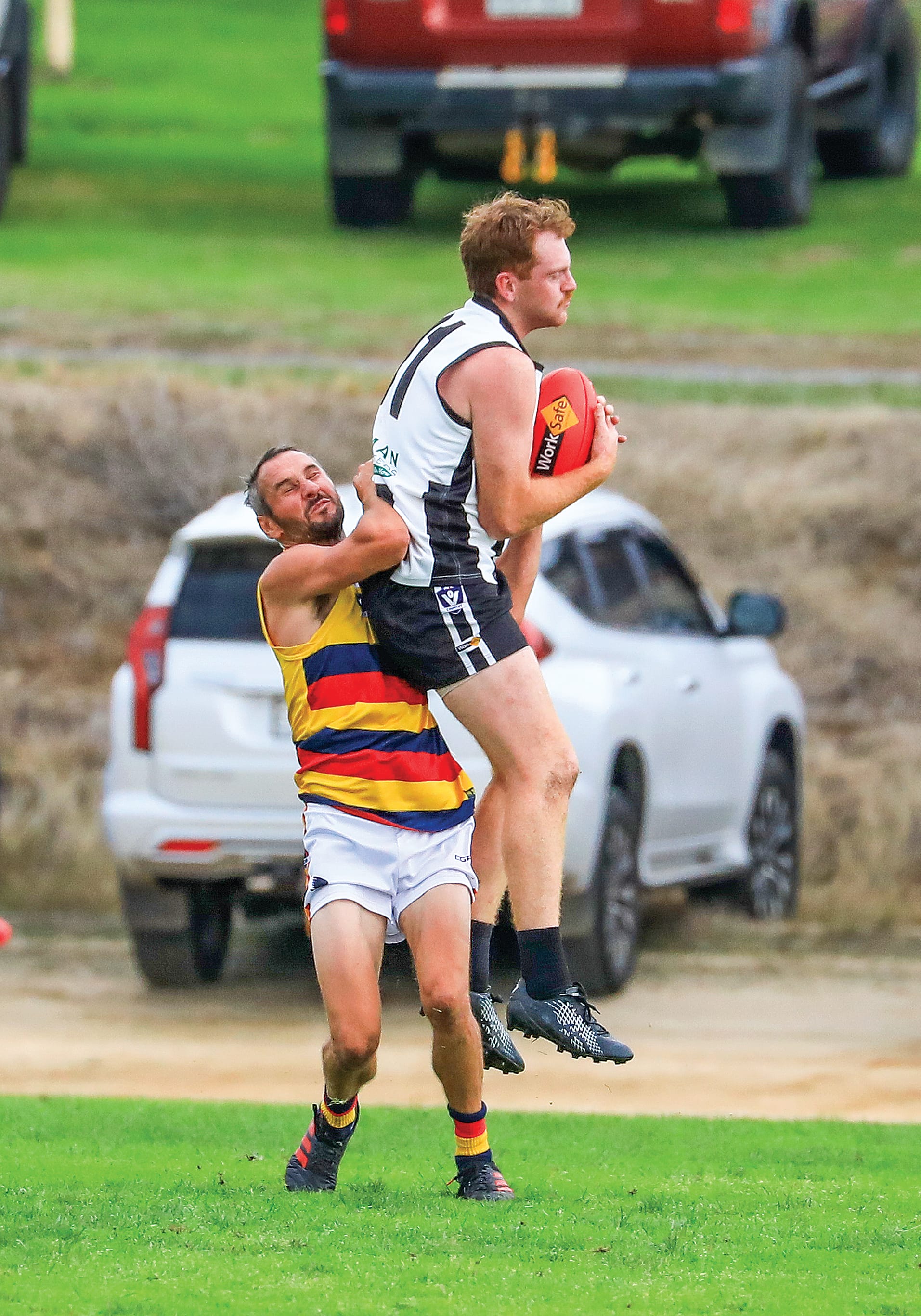 Mitch van’t Hof Poowong Seniors. Photo: Jeff Tull.