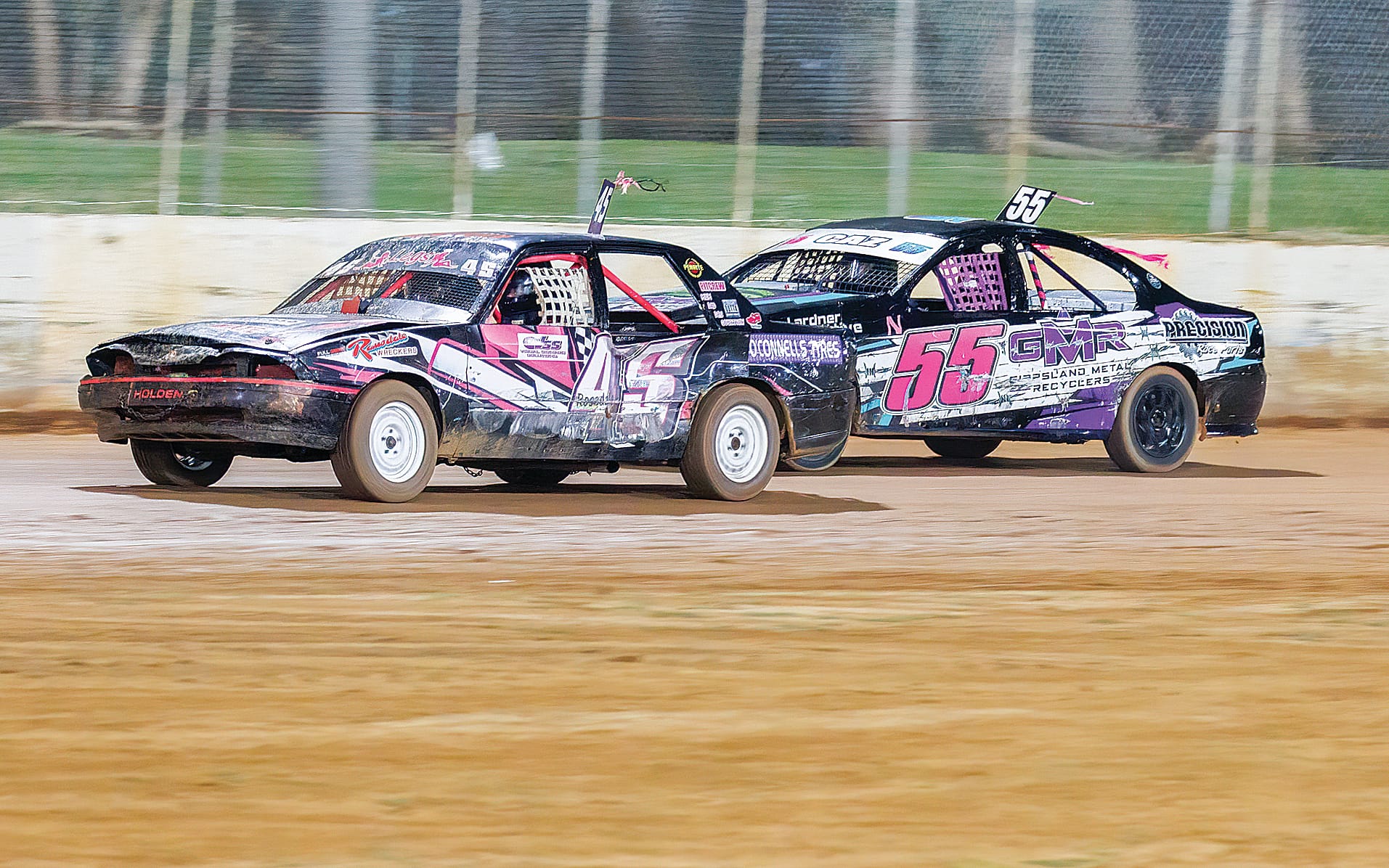 Car 45 is Elize Halliday from La Trobe Valley. Elise won the ladies standard saloon series round. Photo credit: Image Worx Steve Mitchell. 
