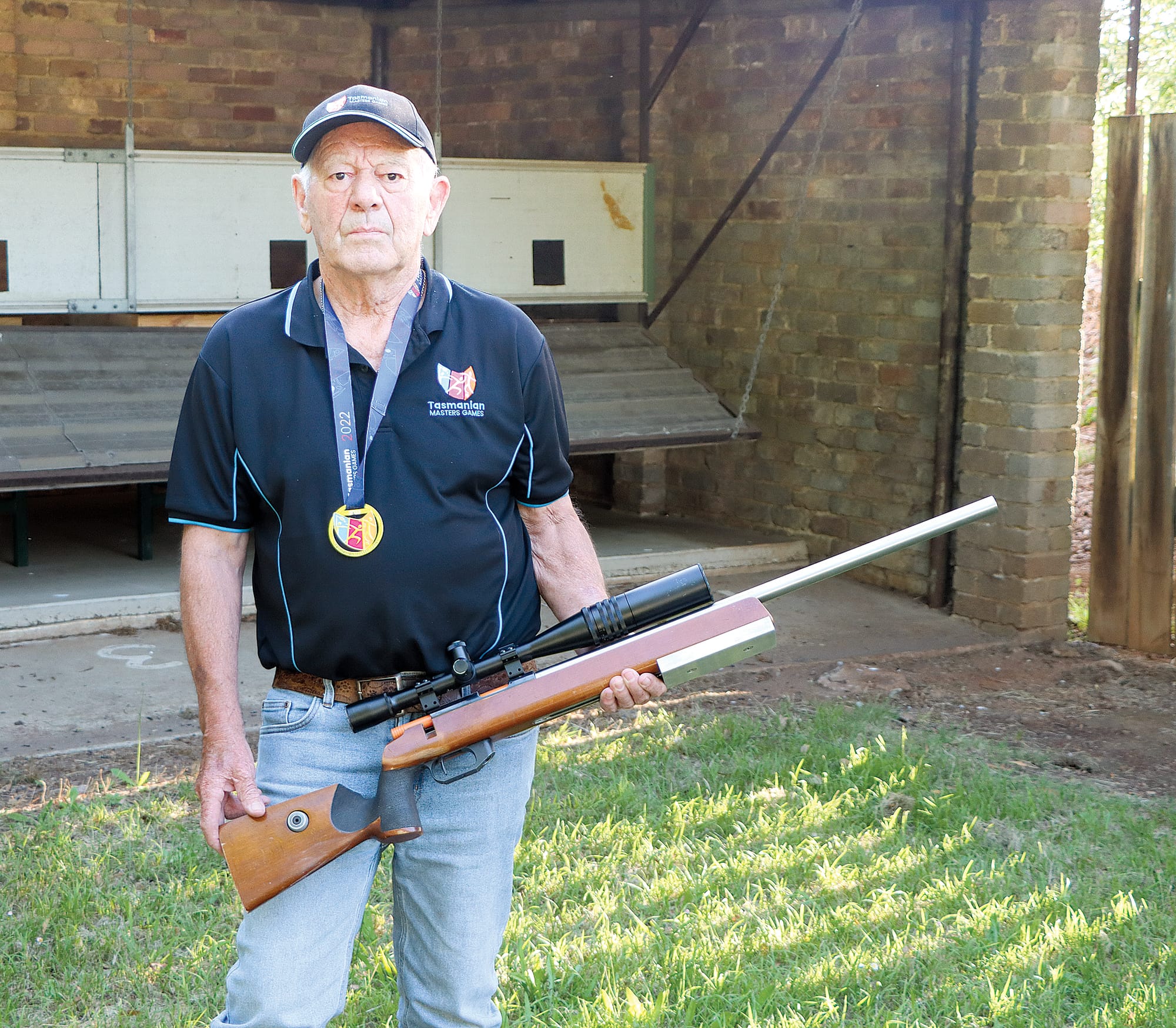 Small bore shooting has been a labour of love for Robert for over 50 years.