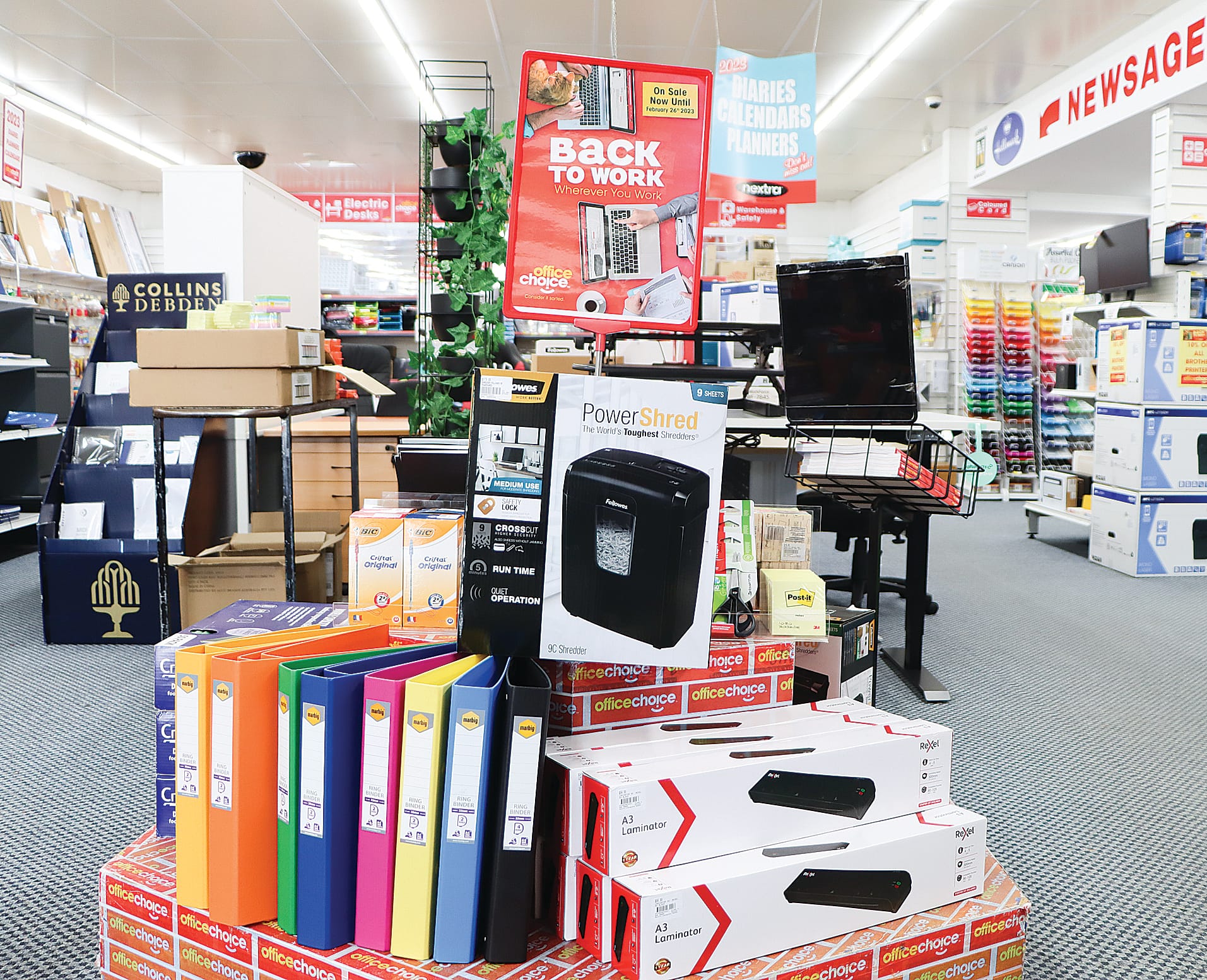 Express Office Choice has a very wide selection of items for your return to work or school, with their sale running until February 26. A17_0423