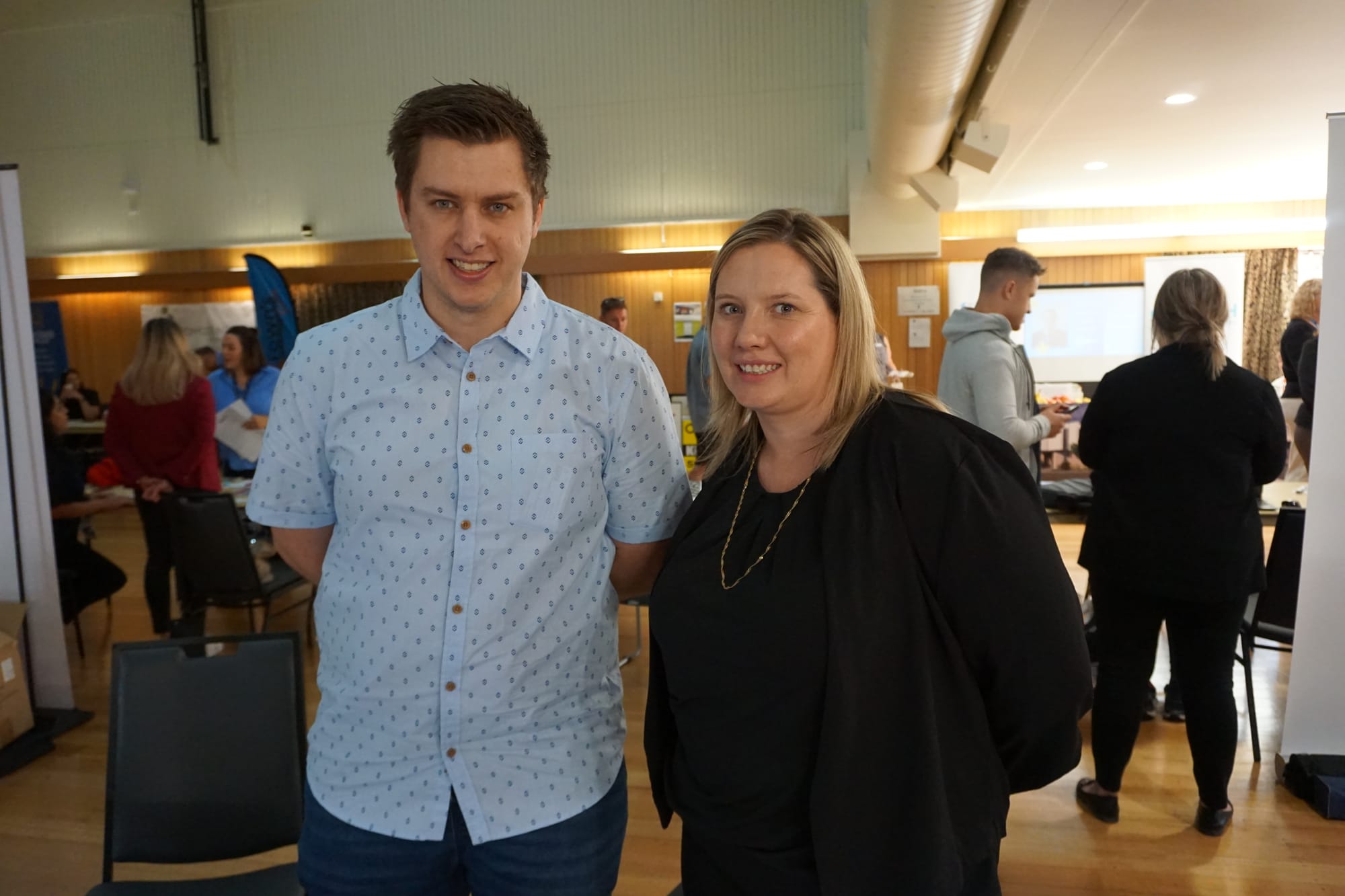 Disability Connect Victoria personnel coordinator and recruitment/HR Brooke Spinks were hoping to attract jobseekers who may be interested in support work. 

