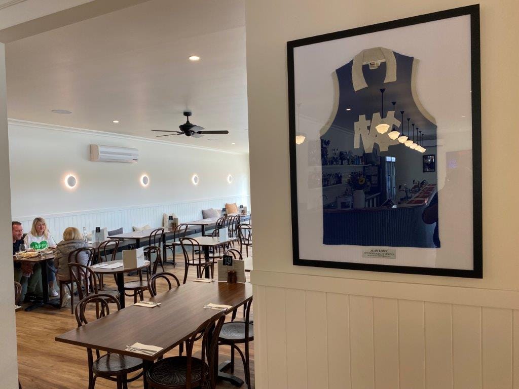 Widely regarded as 'the best Gippsland footballer never to play AFL', Alan Lowe, and some of the district's other greats are featured on the walls of this iconic, old (new again) pub at Woodside on the South Gippsland Highway.