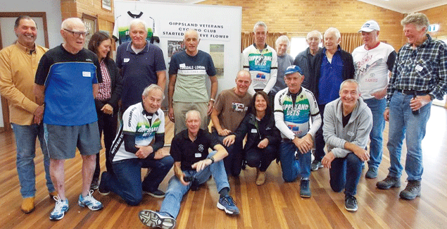 Gippsland Veteran Cyclists reunited at Kernot