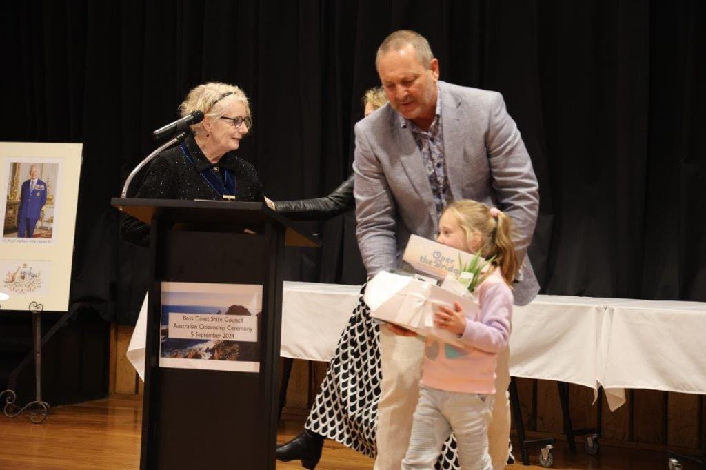 Former New Zealander Darren Eagle had plenty of support when he received his Australian Citizenship last Thursday night.