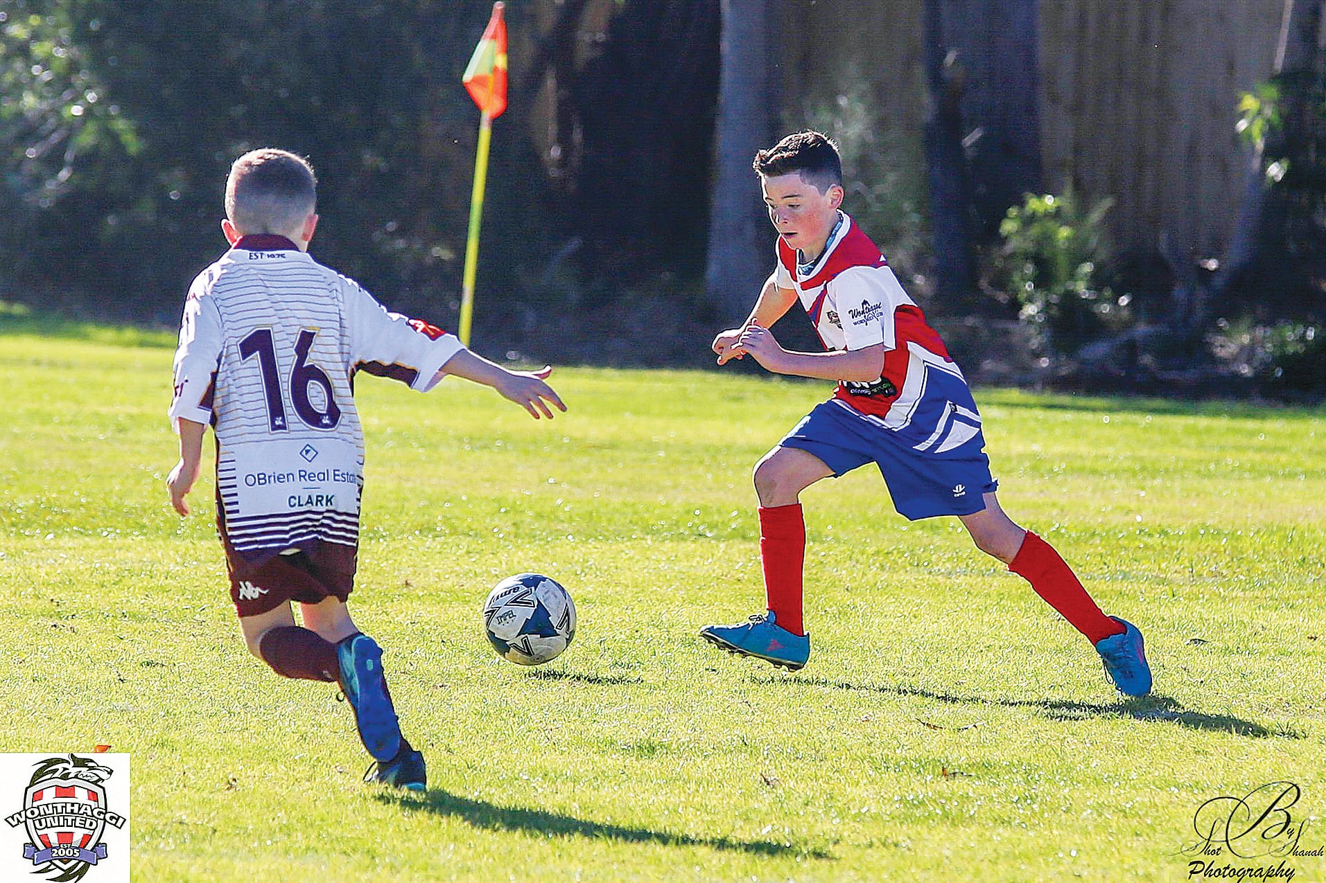 Wonthaggi in action against Drouin in the juniors.
