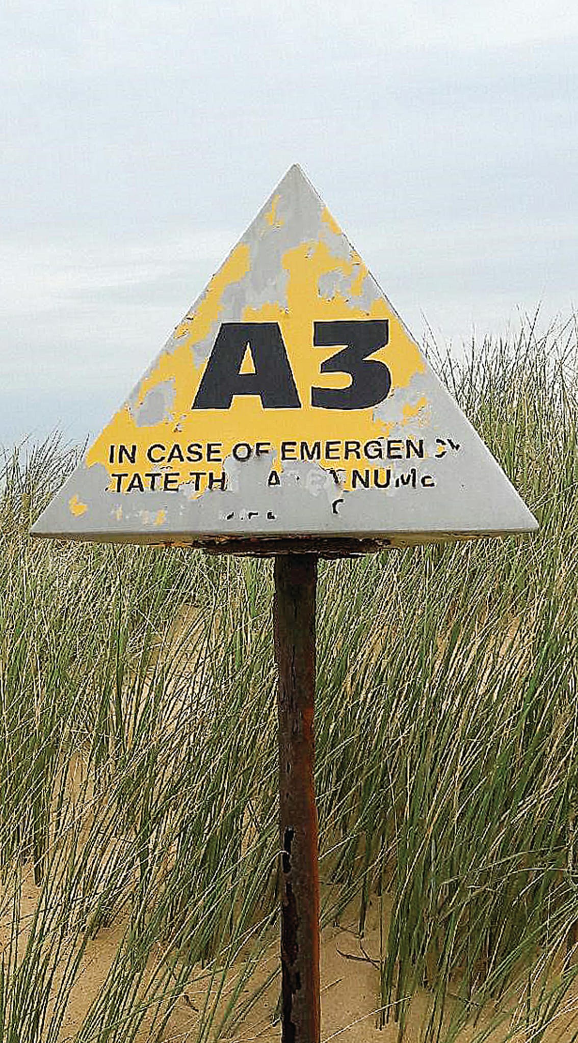 Emergency location reference points, along the Phillip Island coast are also in a poor state of repair.