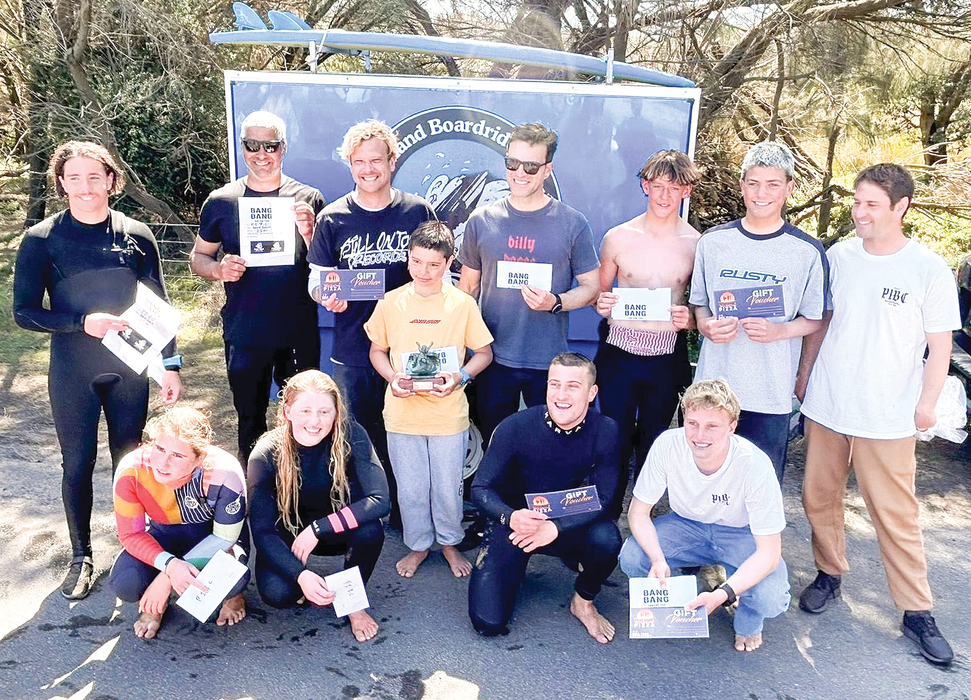 First comp goes off with a bang for Phillip Island Boardriders Club