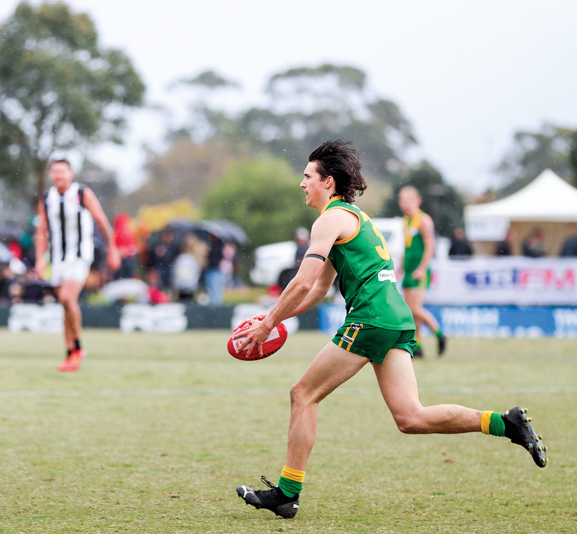 Tim Sauvarin starred in the Parrots’ reserves flag winning performance.
