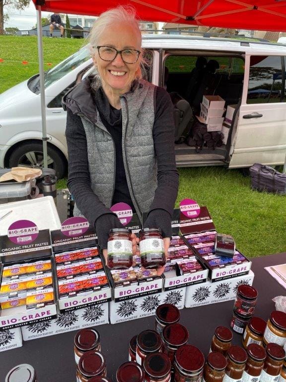 Jane Rogers of Australian Harvest had the very best of the region’s jams and other products at Inverloch’s Regional Farmers Market recently.