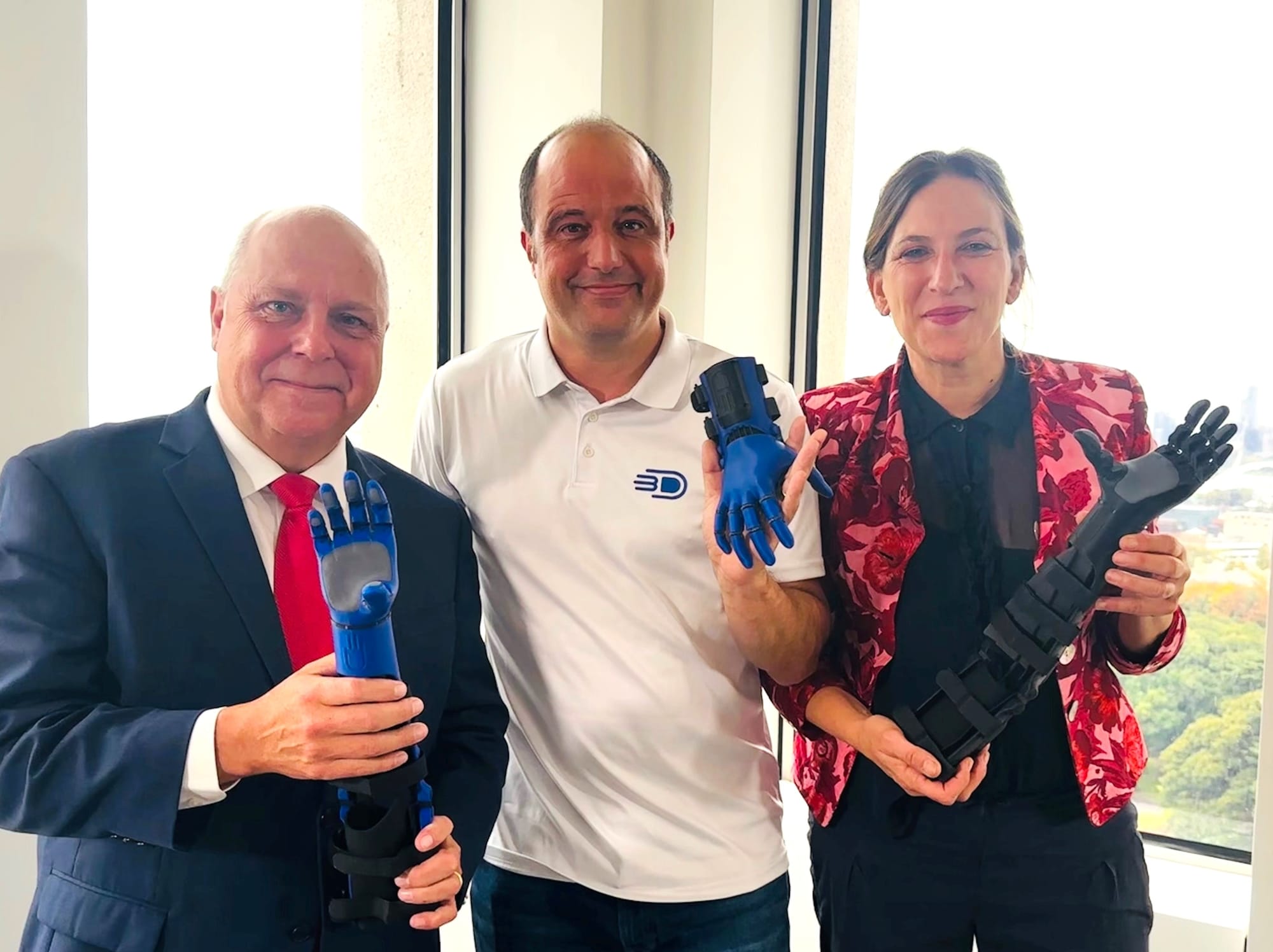 Treasurer names Free 3D Hands as Victorian budget charity