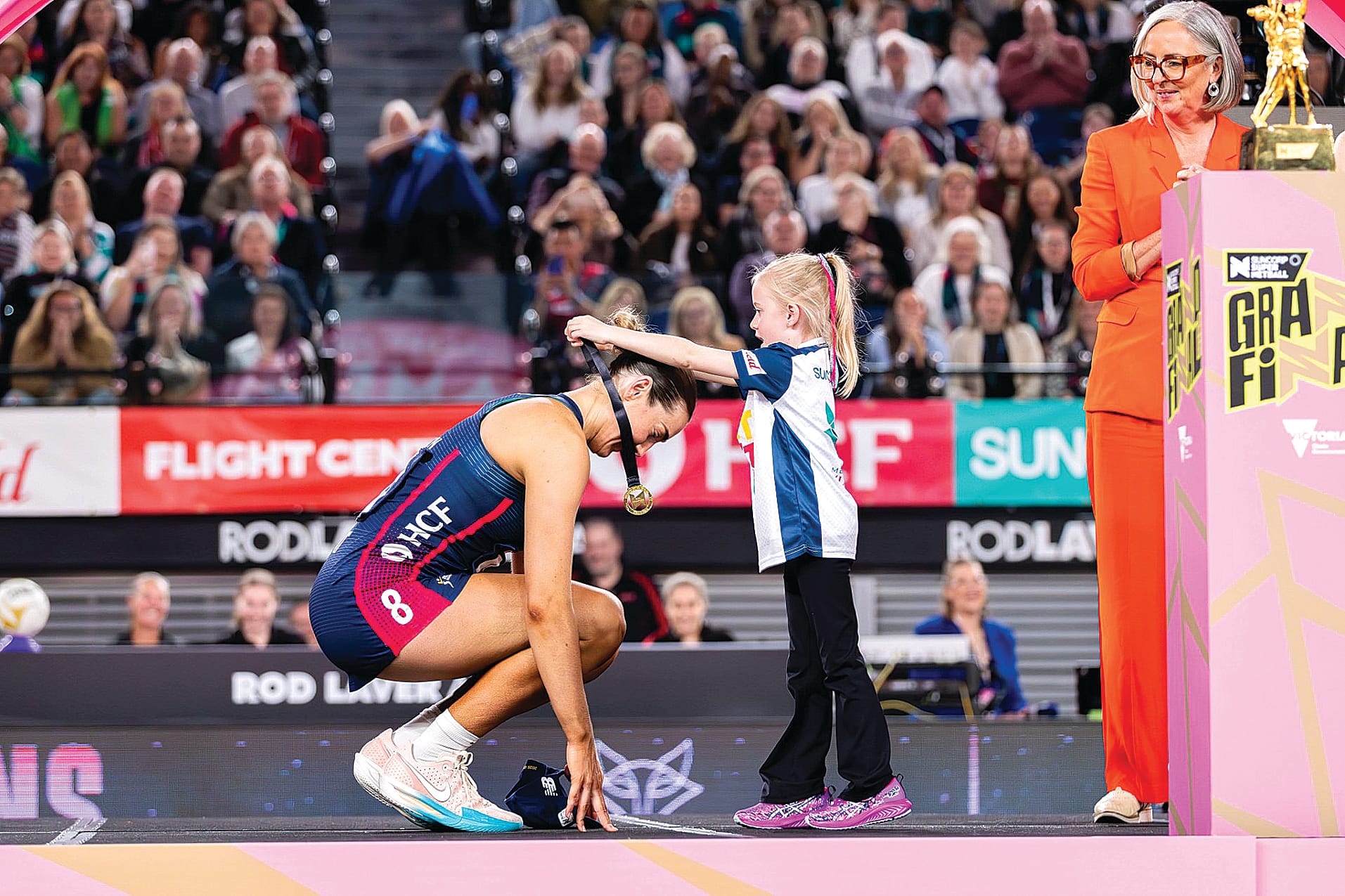 Stony Creek’s junior netballers on the national stage