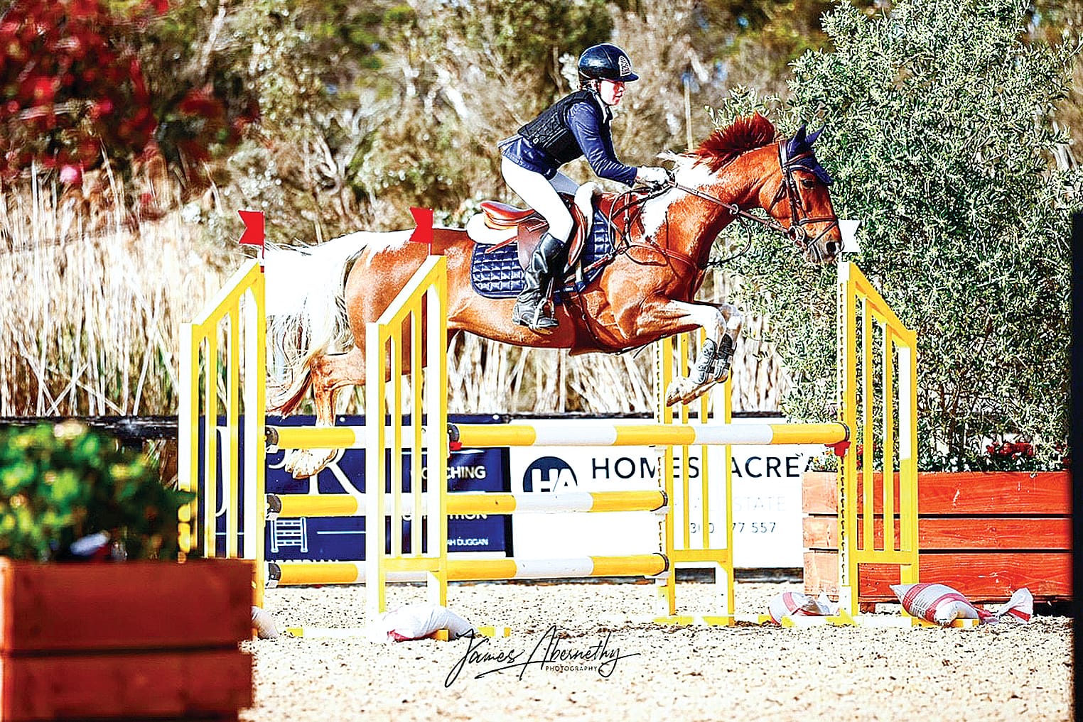 Olivia takes out third place for 2022 Australian Jumping Championship