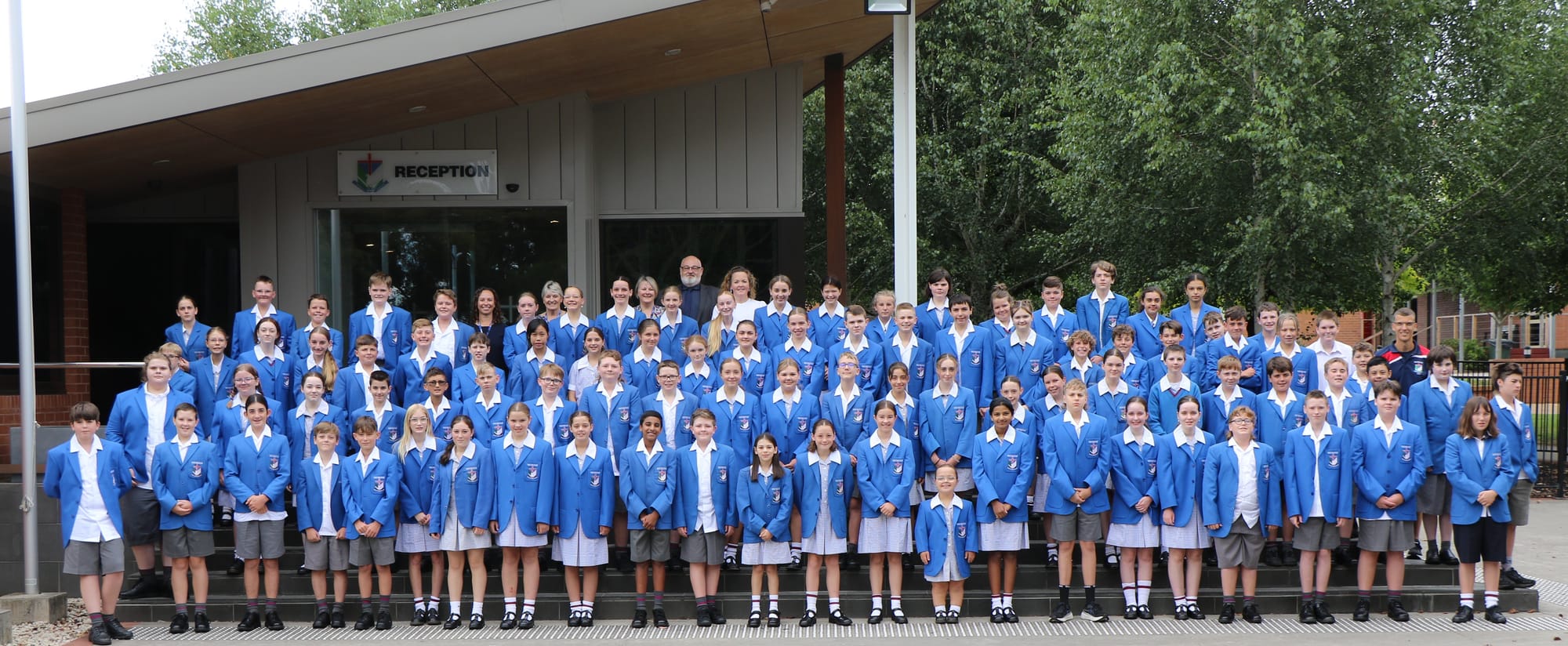 First day of high school for Mary Macs Year Sevens