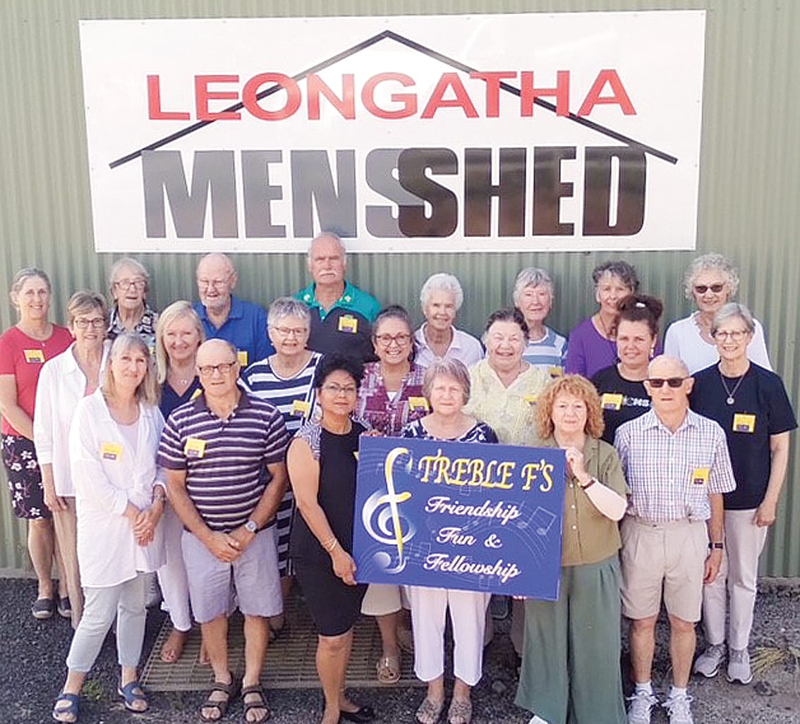 Opening up at Leongatha Men’s Shed