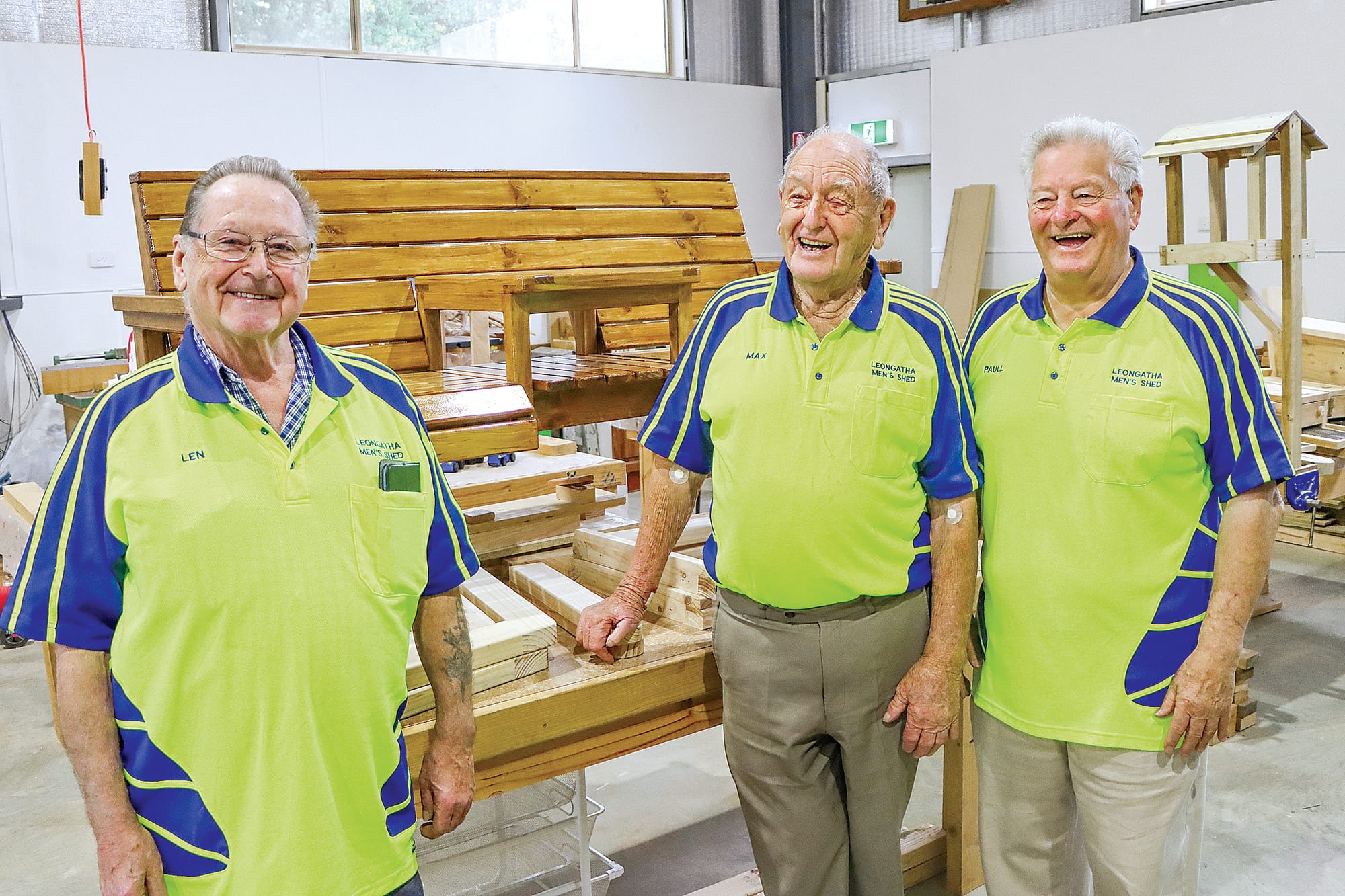 Men’s talent on show at Leongatha shed