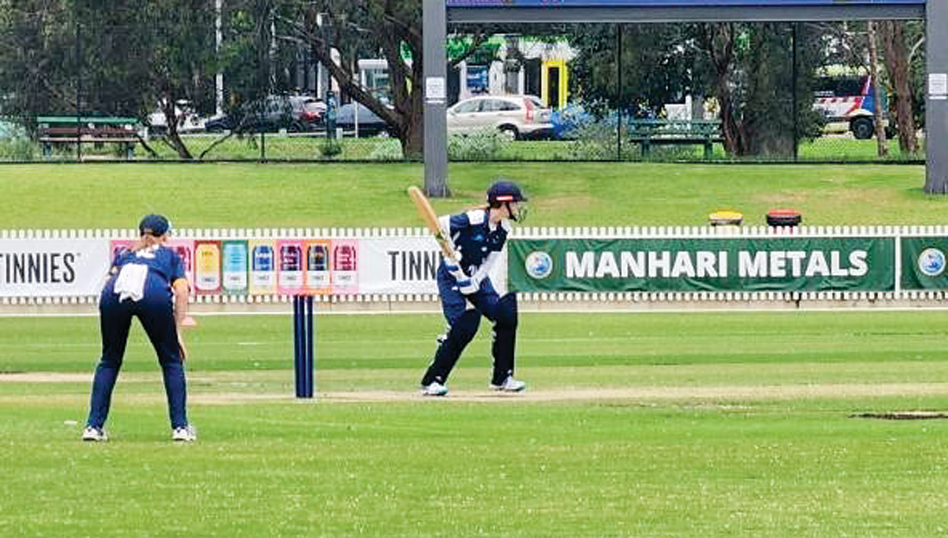 Holly Williams in action for Gippsland Pride during the Country Cup Carnival.
