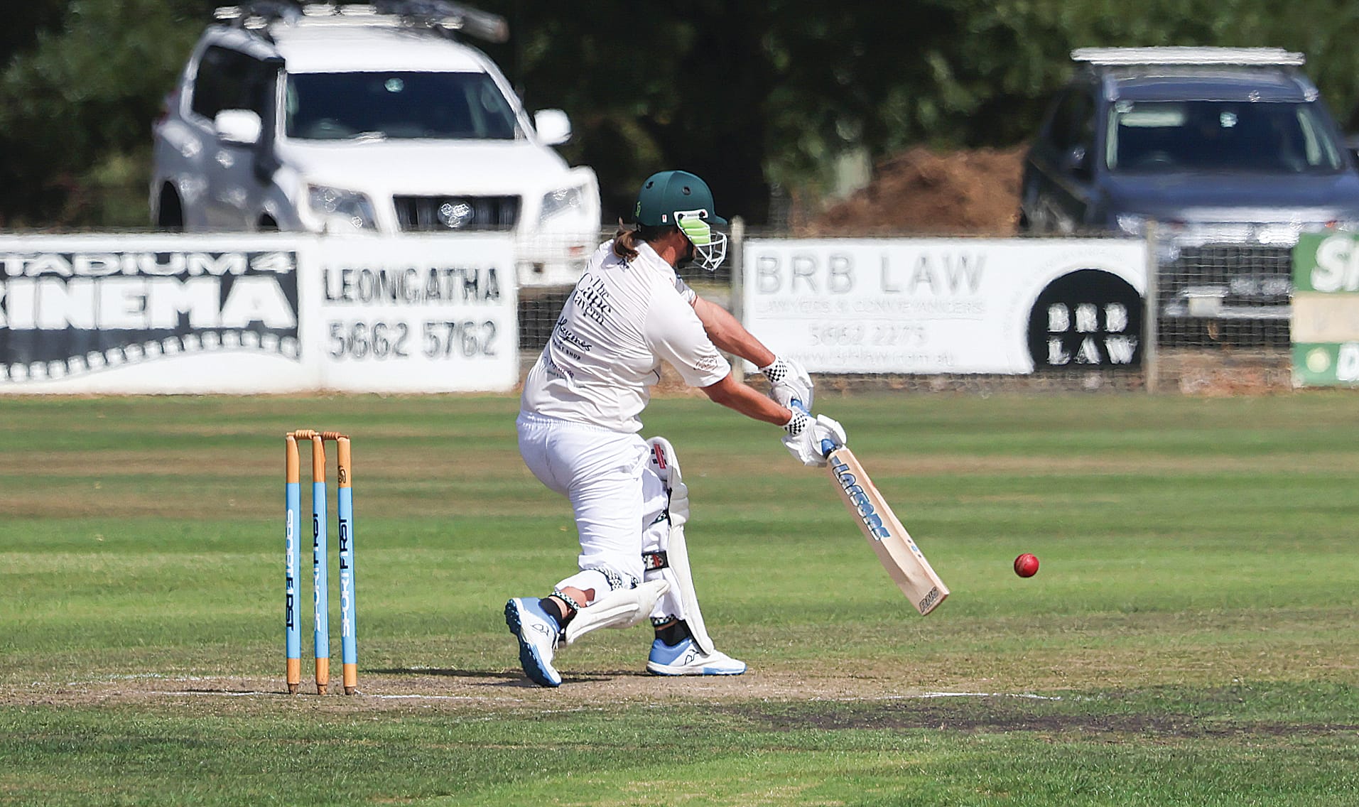 Justin Licis 26, equal top-scored for Wonthaggi Club in A Grade Division 2 before holing out to Koonwarra’s Michael Thomas off Jason Kennedy.