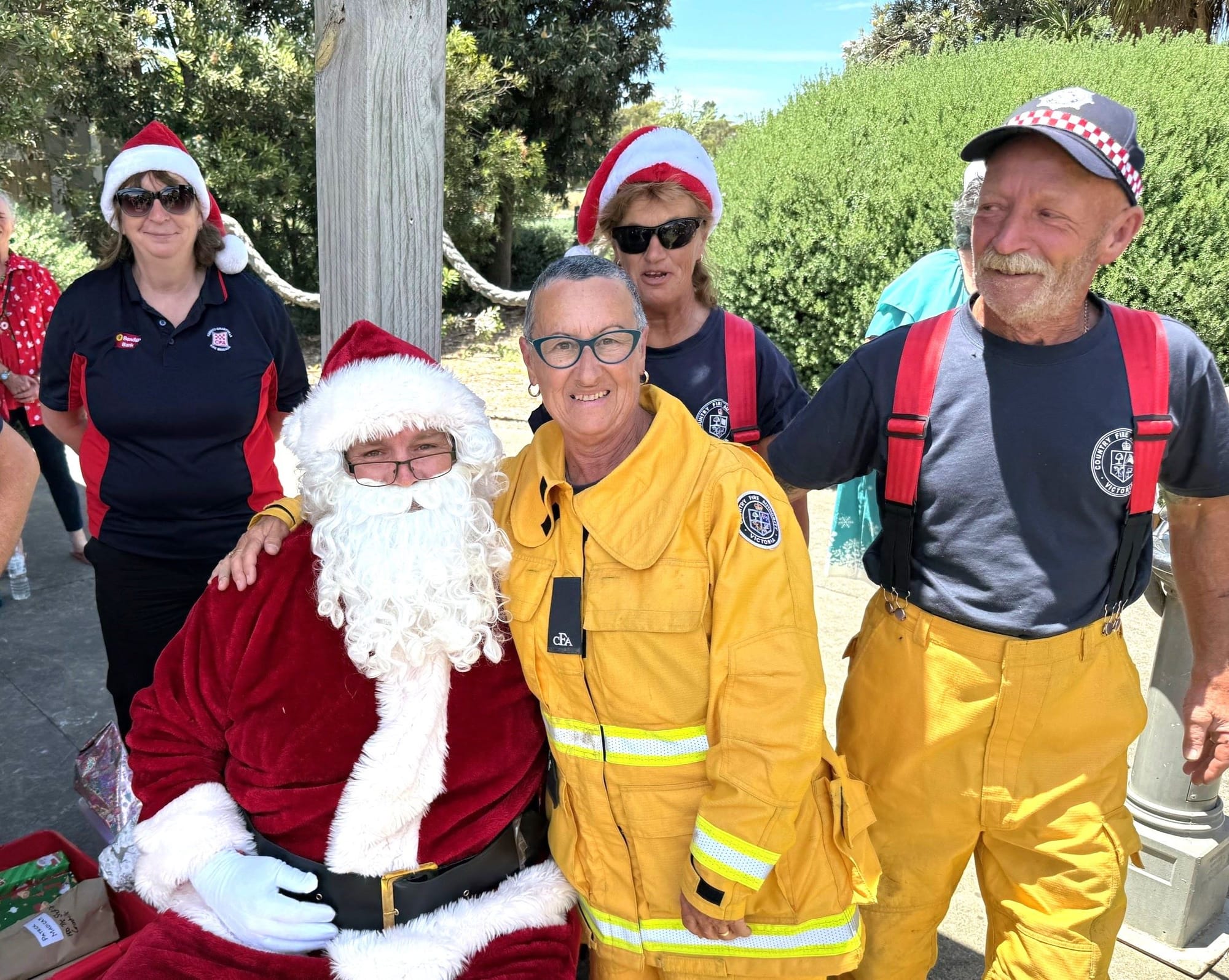 Santa's visit a moment of relief at Grantville but with much left to do