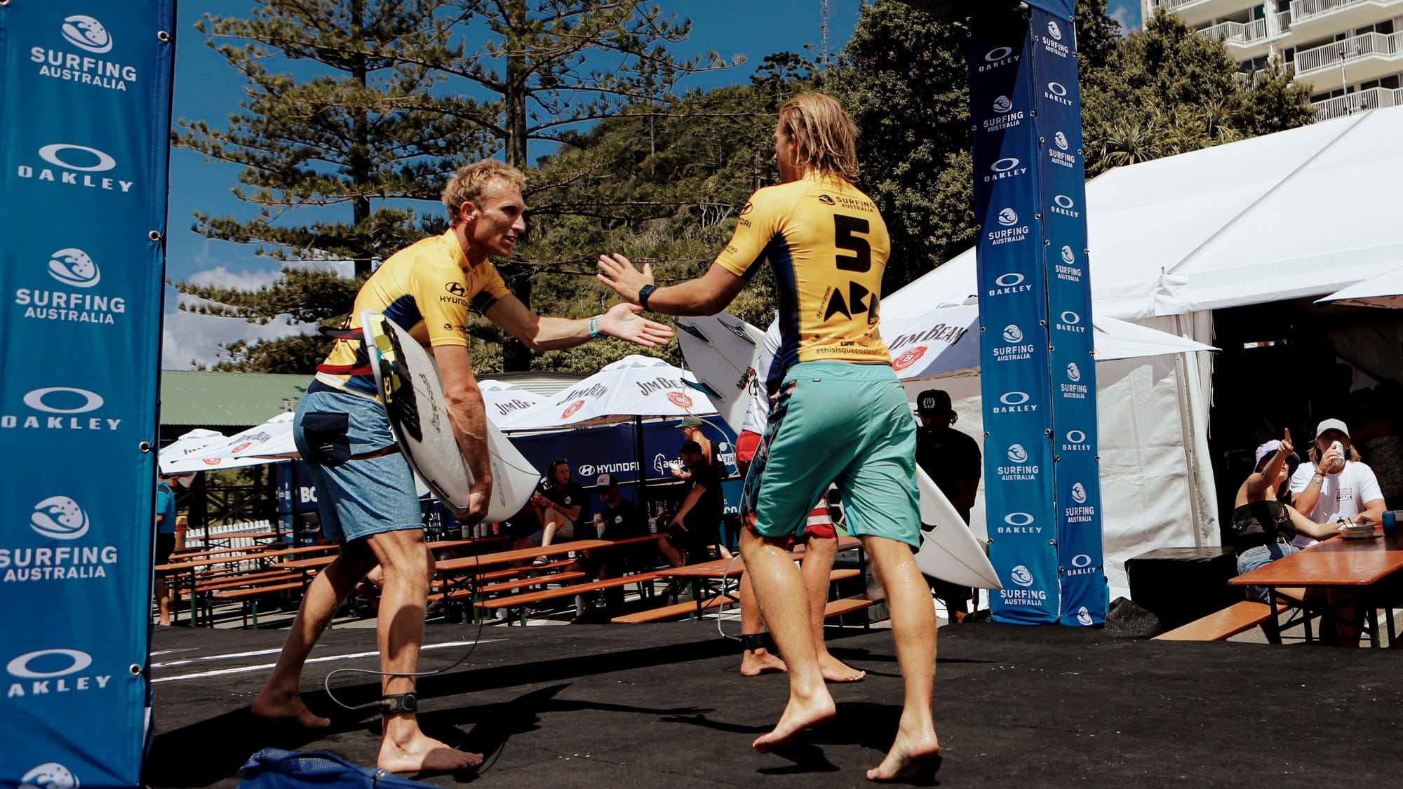 Phillip Island Boardriders Club (PIBC) battle in Burleigh Heads