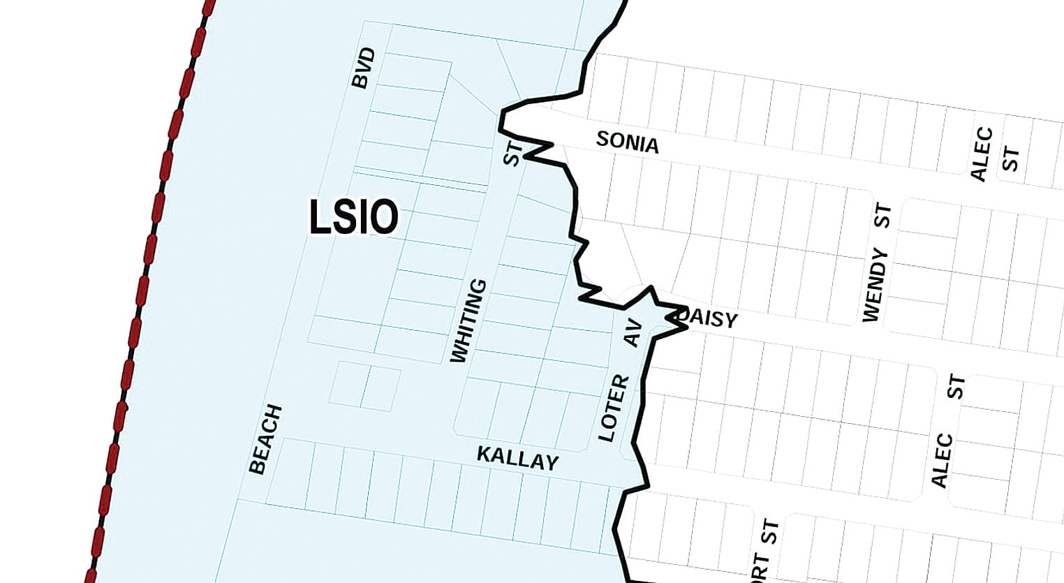 A Land Subject to Inundation Overlay (LSIO) covers the lower part of Pioneer Bay, close to the coast, but the area already hosts dozens of homes.