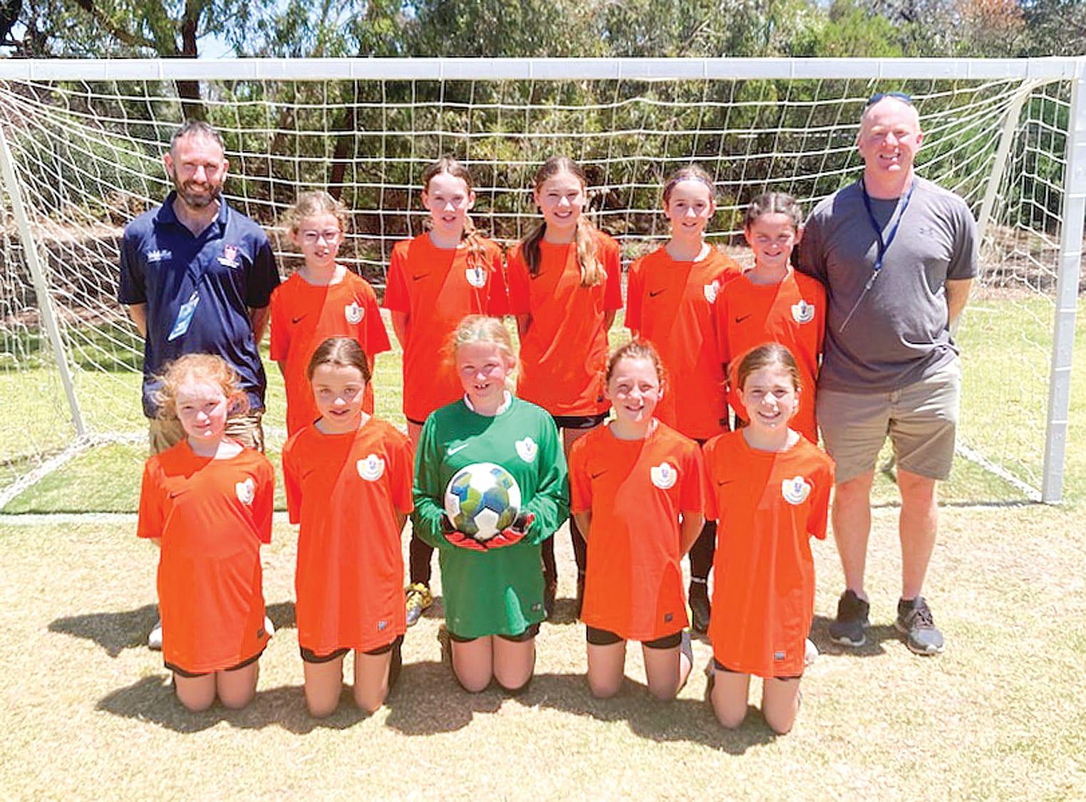 GSL’s under 12 girls squad also reached the finals. 