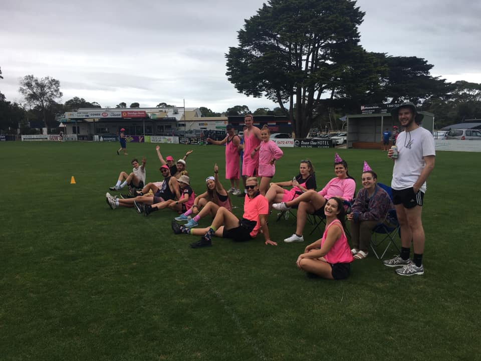 Pink for a cause in Rhyll