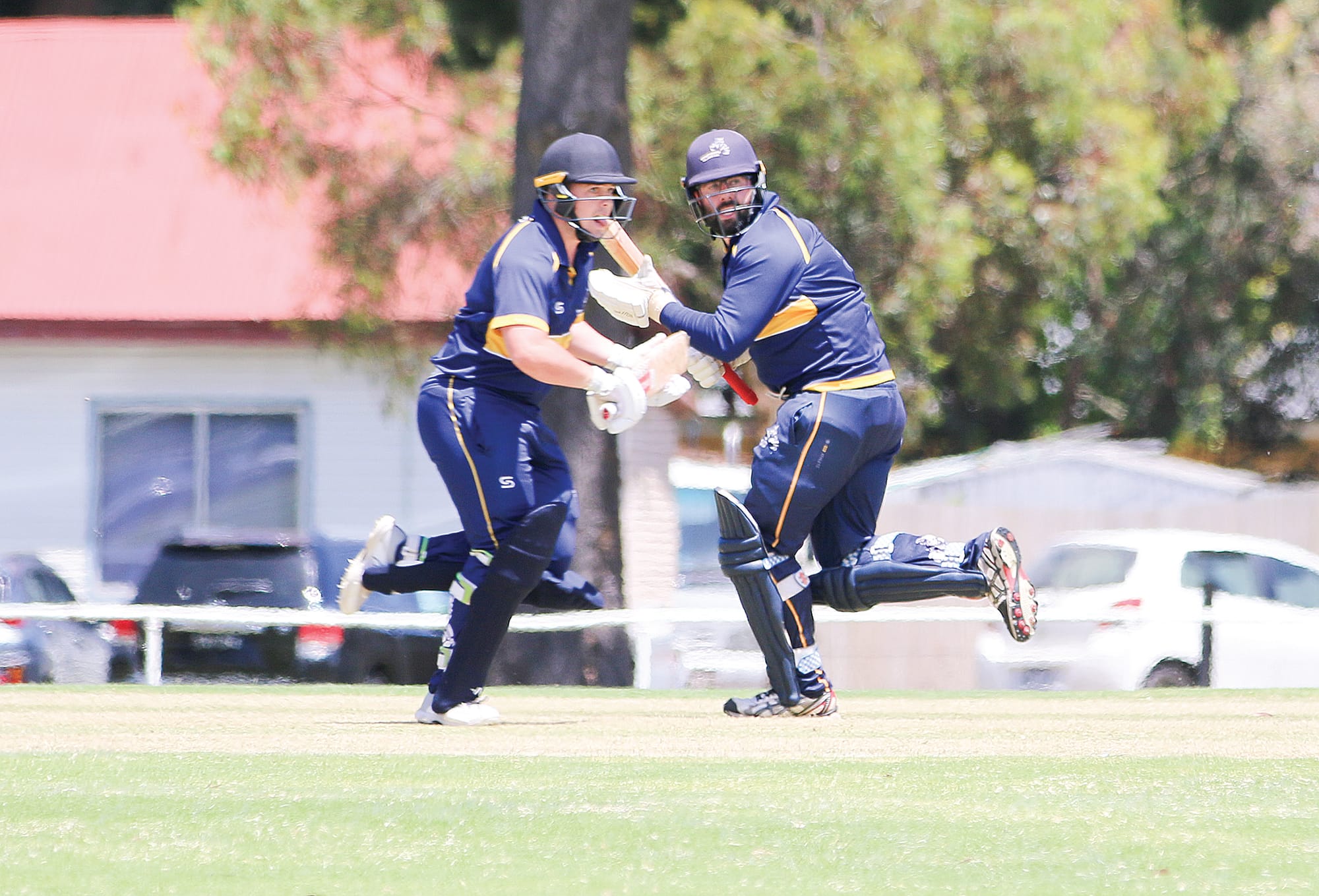 Koonwarra L/RSL batsmen Kayden Scrimshaw and Anthony Hunt put a few more runs on the scoreboard. Tk04_5224