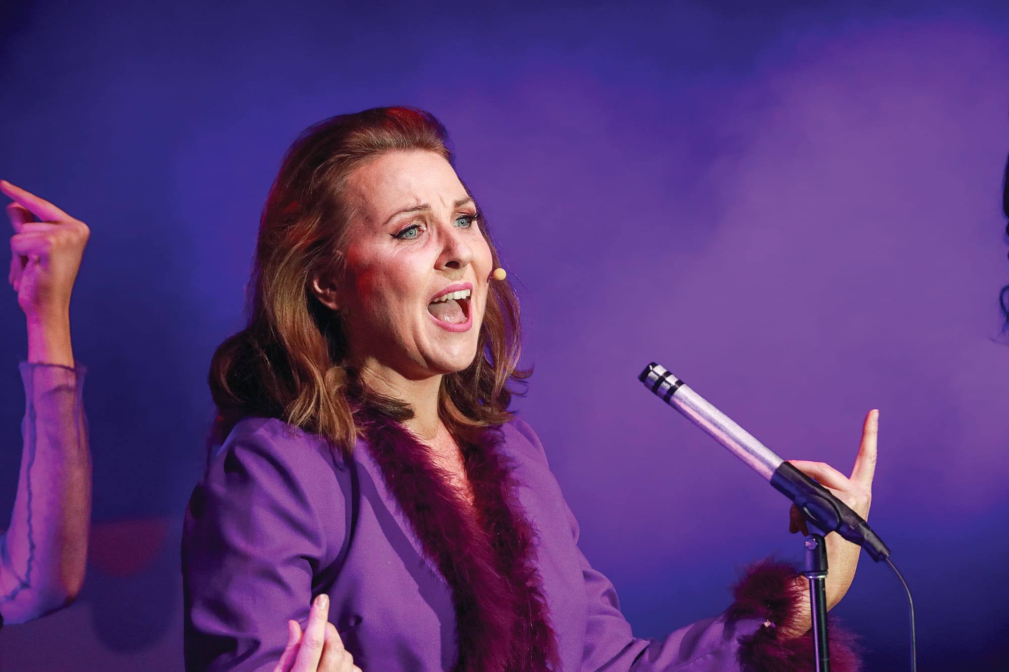 Kerryn Lockhart performs as Reno in the Wonthaggi Theatrical Group production Dusty at the Wonthaggi Union Community Arts Centre. Z18_2223 