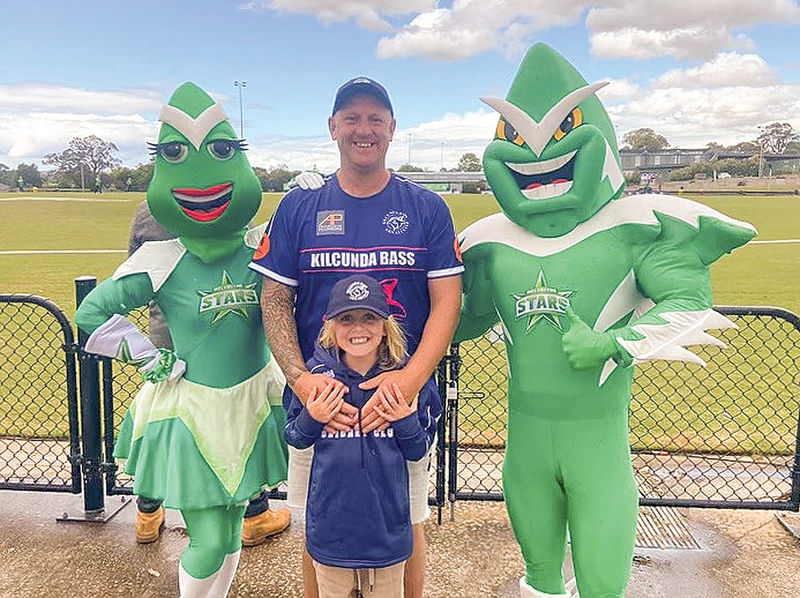 The Melbourne Stars truck, along with Star Man and Star Girl will make an appearance at Bass Recreation Reserve on Sunday.