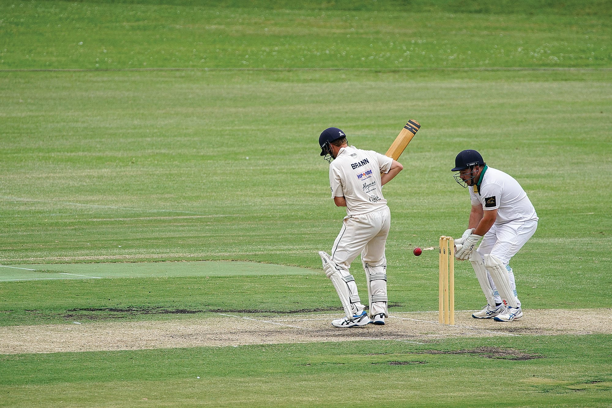 Brann was close to being caught out. Ns14_5024 