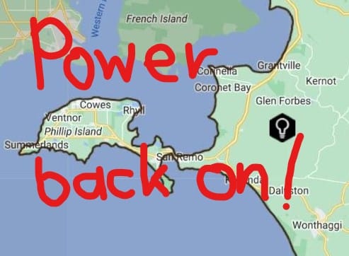 Update: Bass Coast power back on ahead of schedule