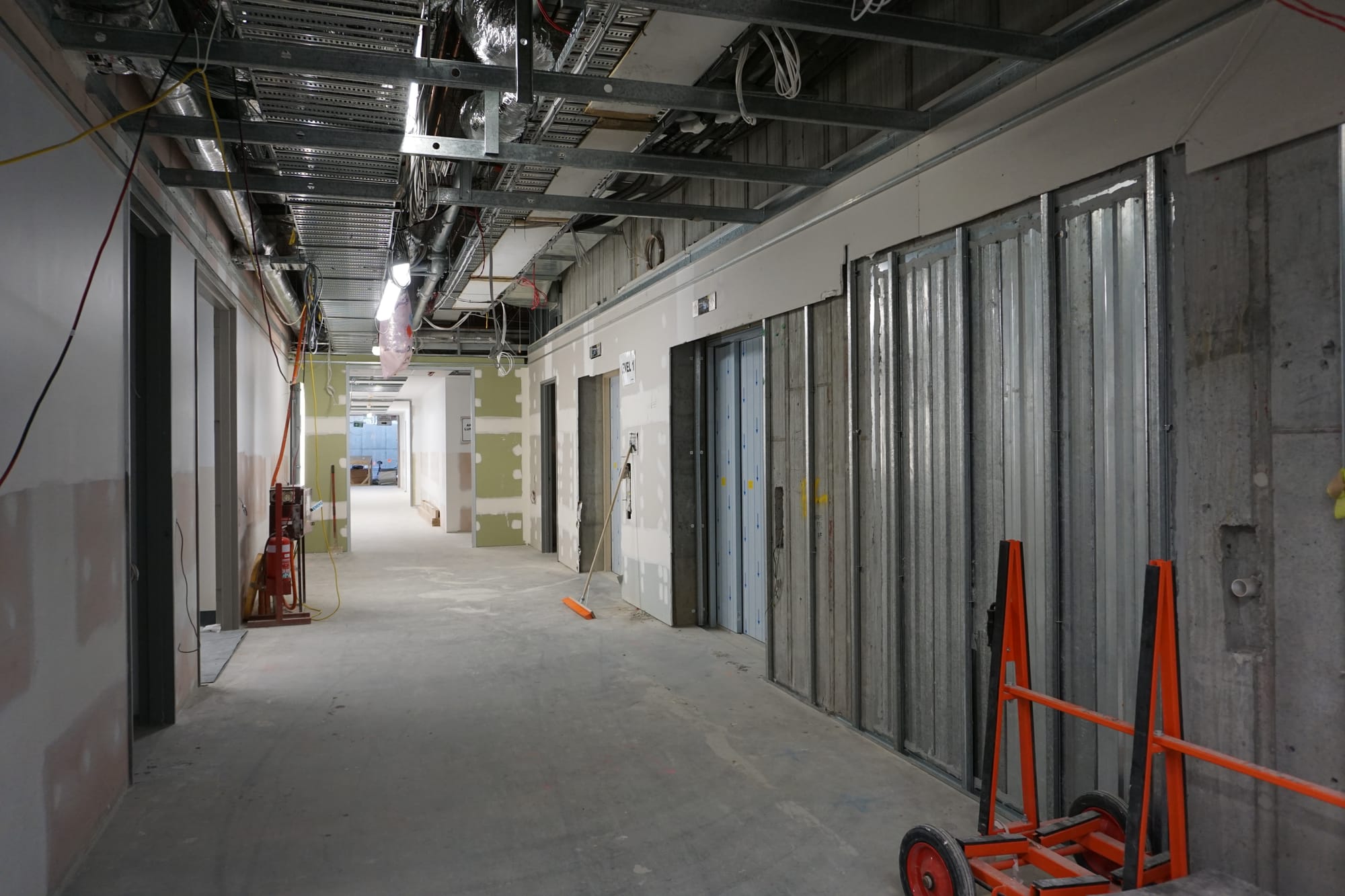 New elevators will be dedicated for staff and patients while others will be for general public use. 

